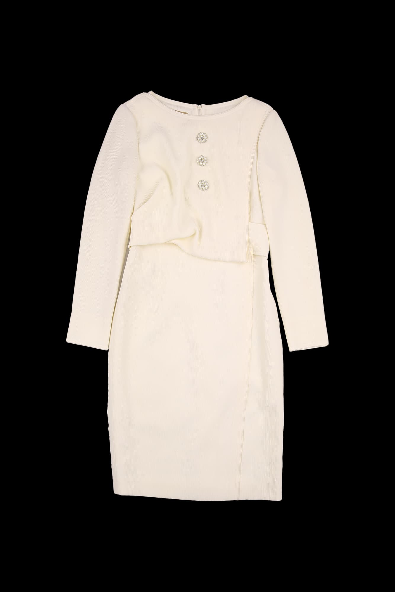 비즈 긴팔 원피스