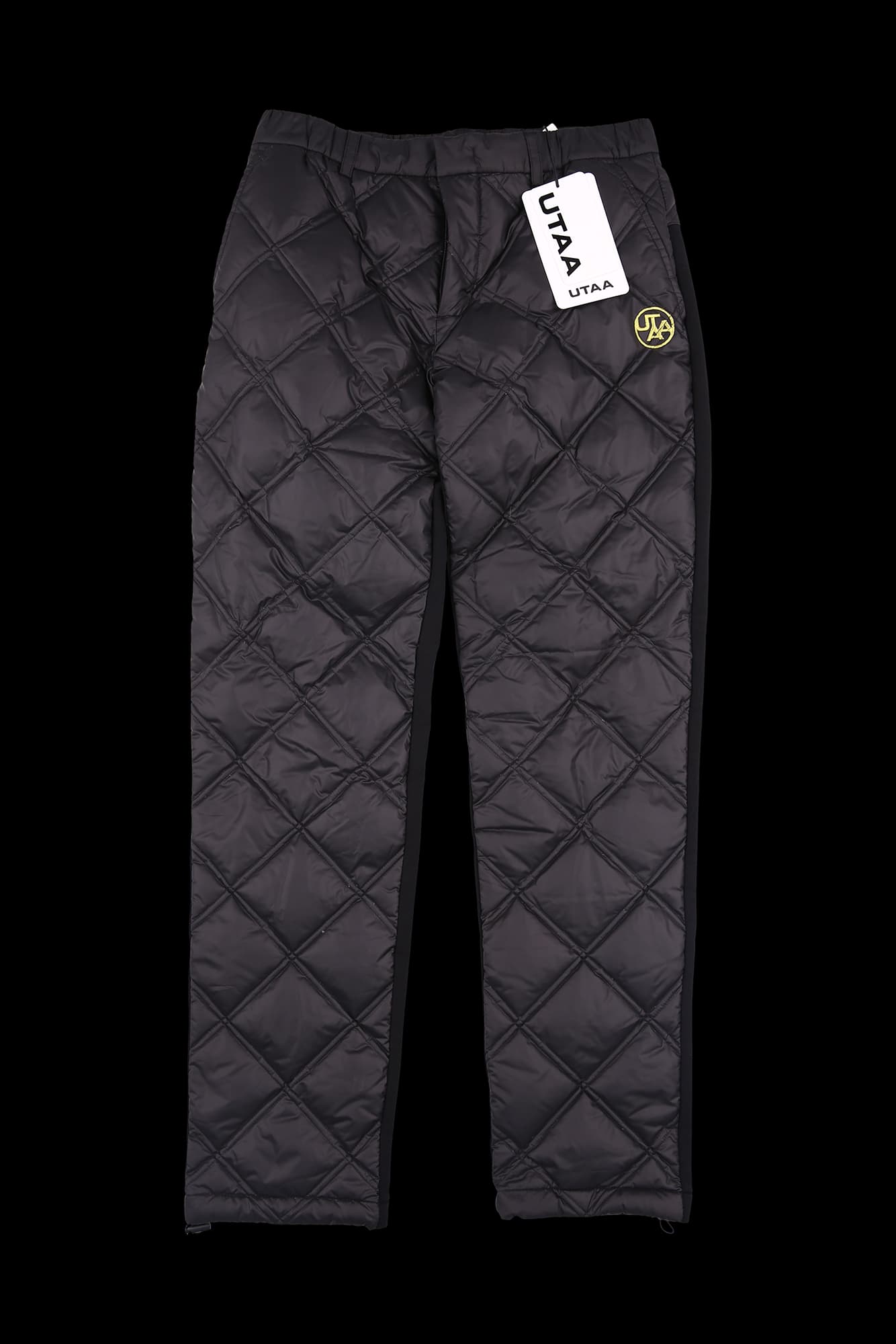 [남성][새상품] 패딩 배색 기모 팬츠