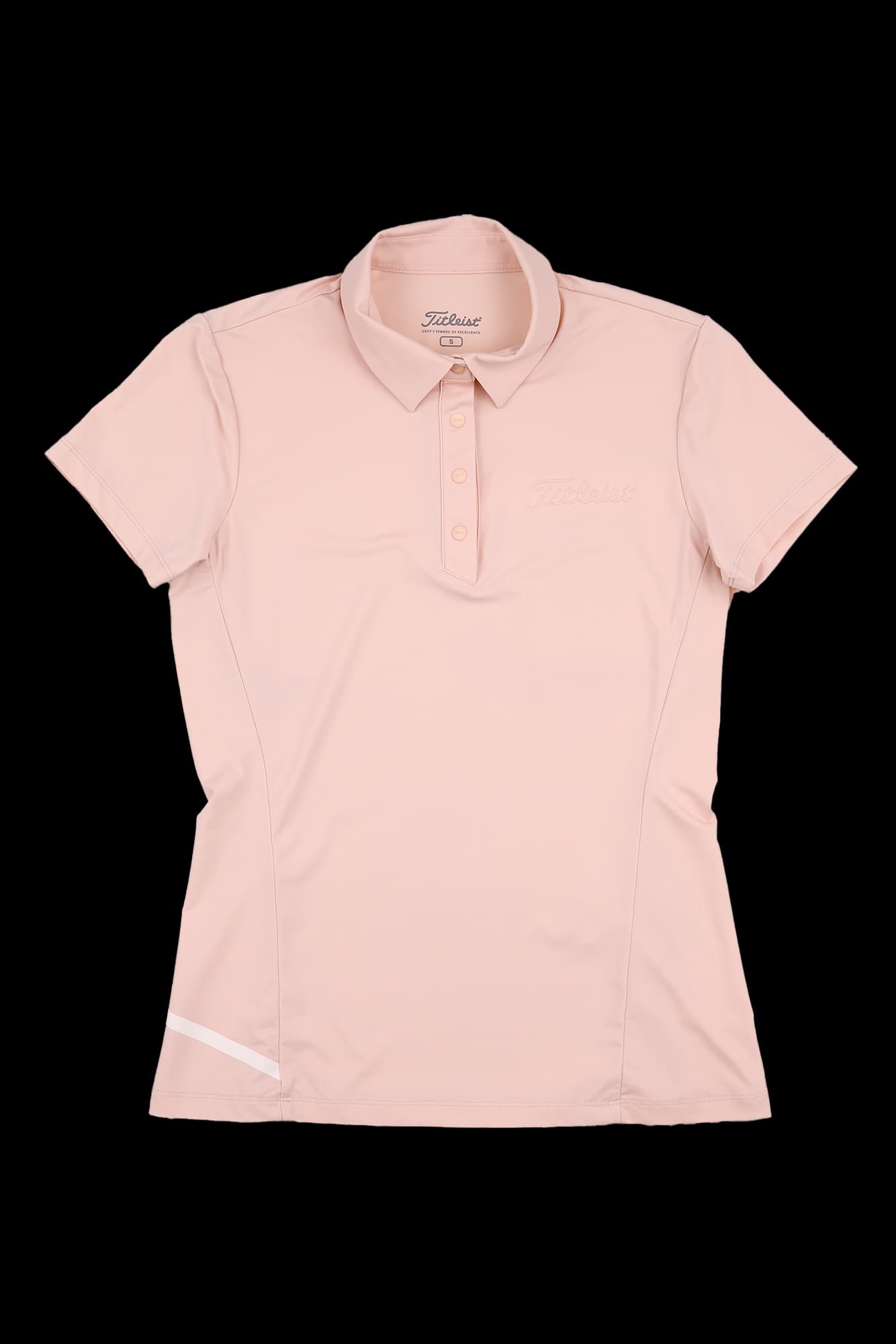 플라켓 안쪽 배색 테이프 카라 티