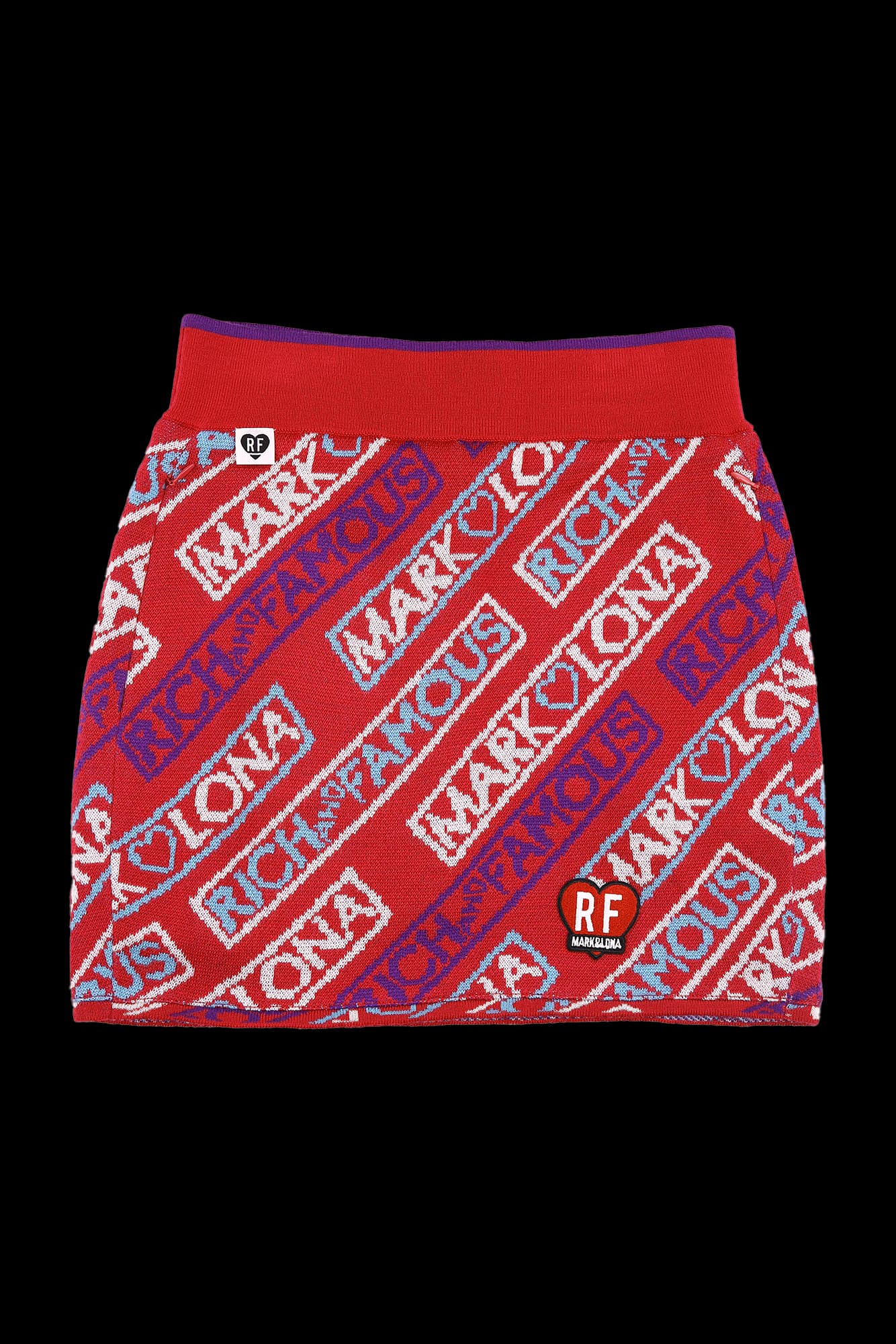 포인트 밴딩 스커트