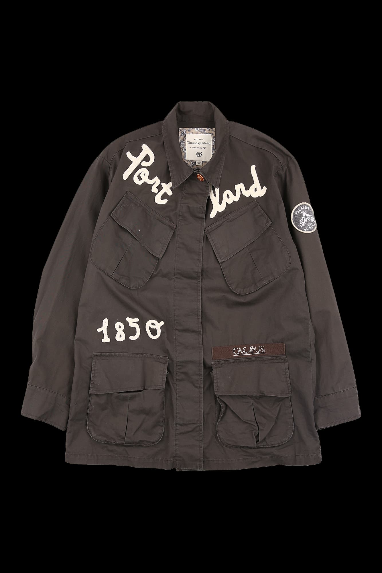 캐주얼 코튼 자켓