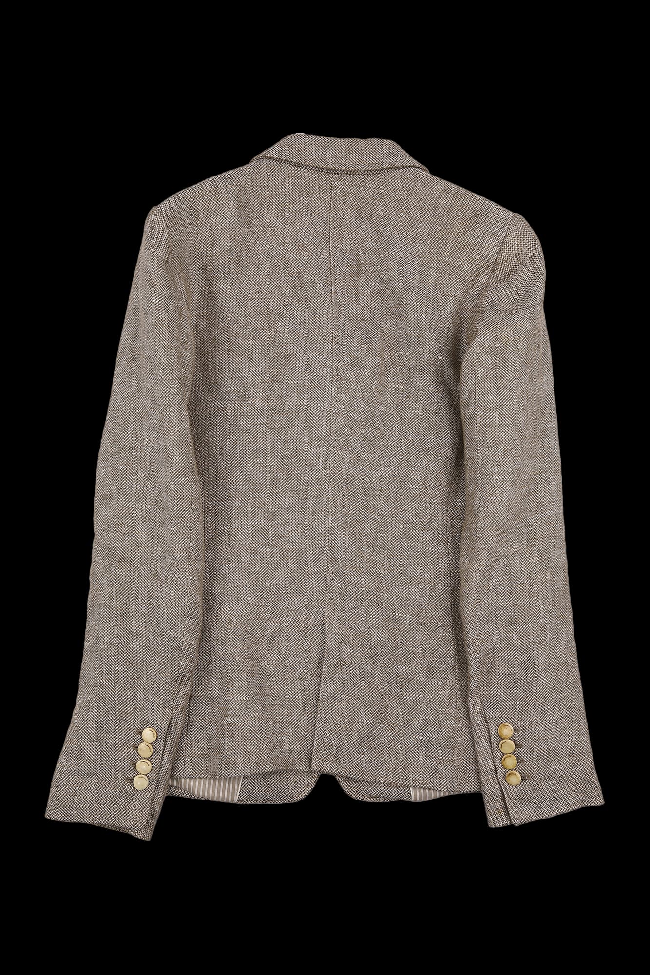 원버튼 트윌 자켓