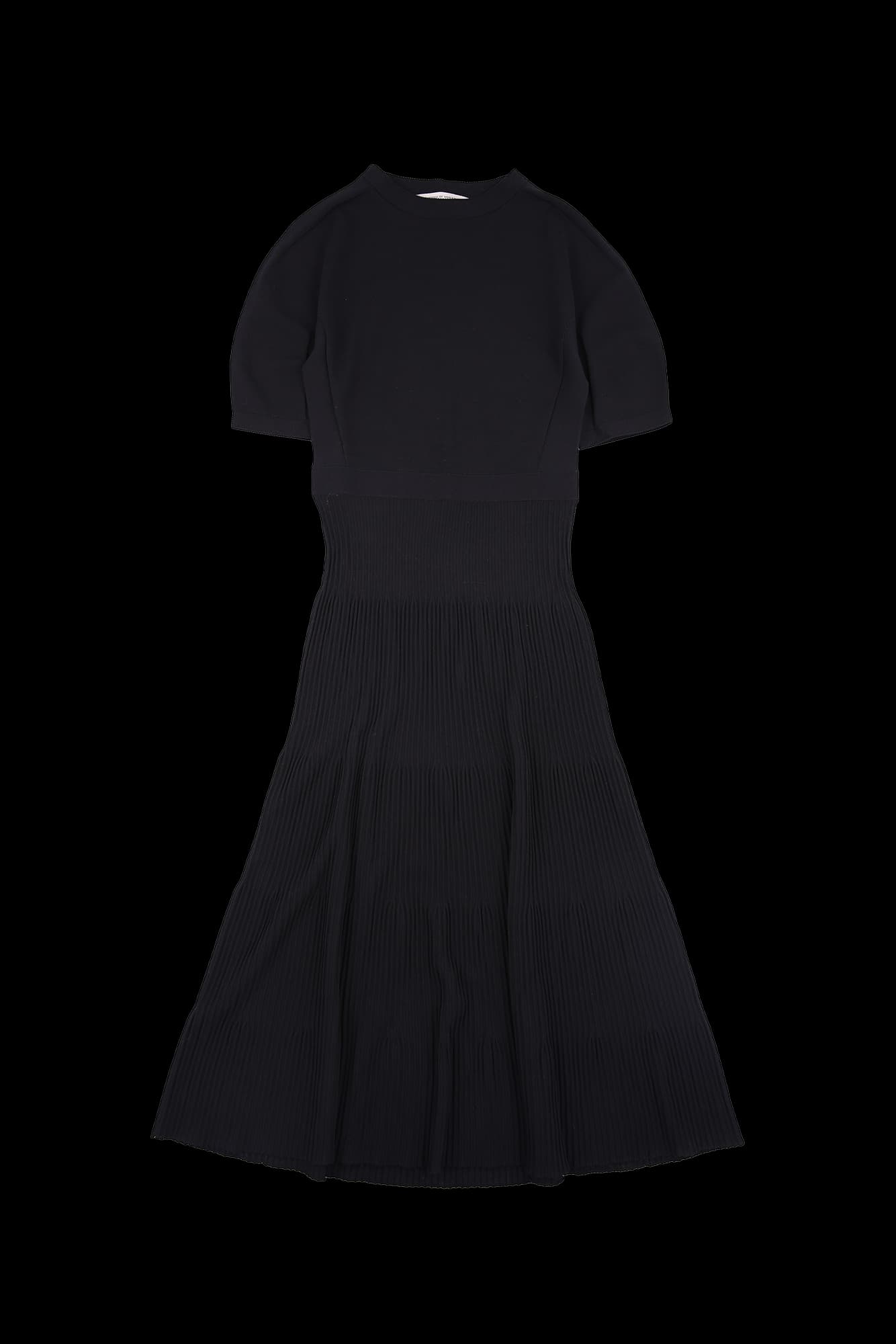 골지 니트 원피스