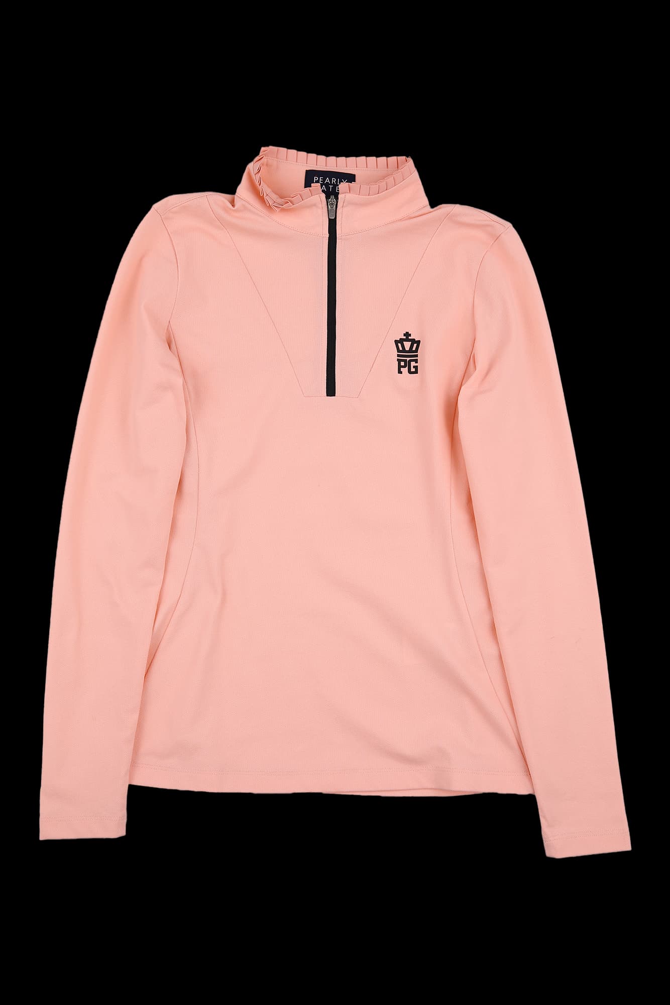 하프집업 티셔츠