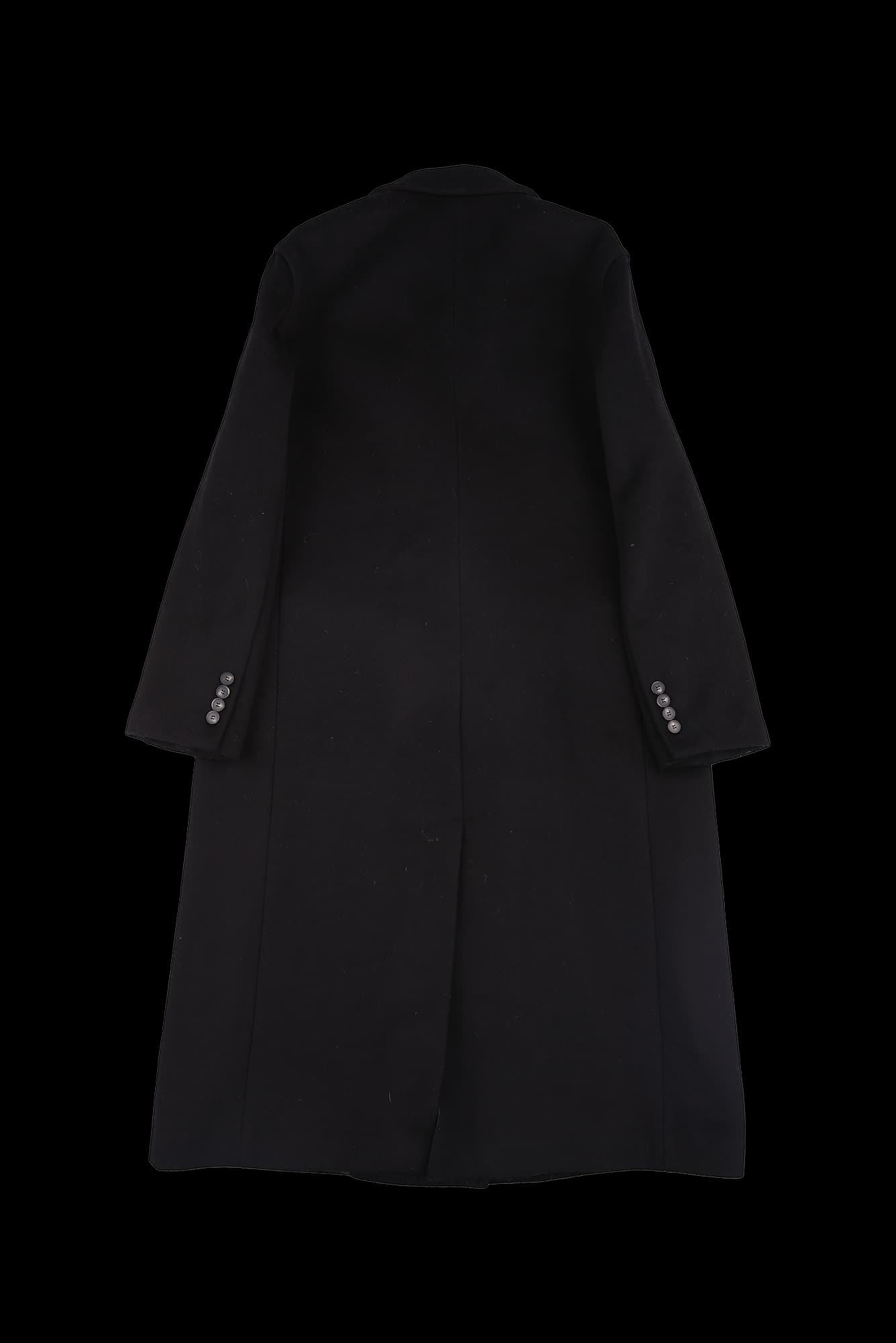 테일러카라 모직 롱코트