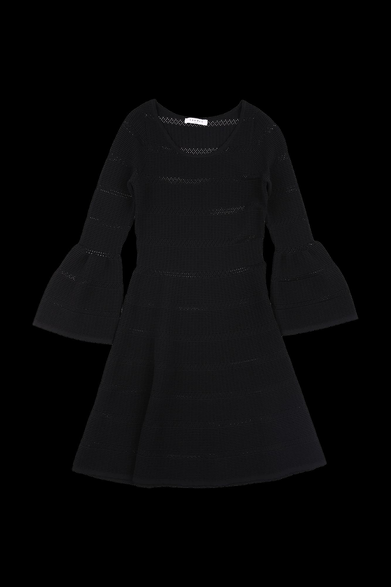 펀칭 라운드 원피스