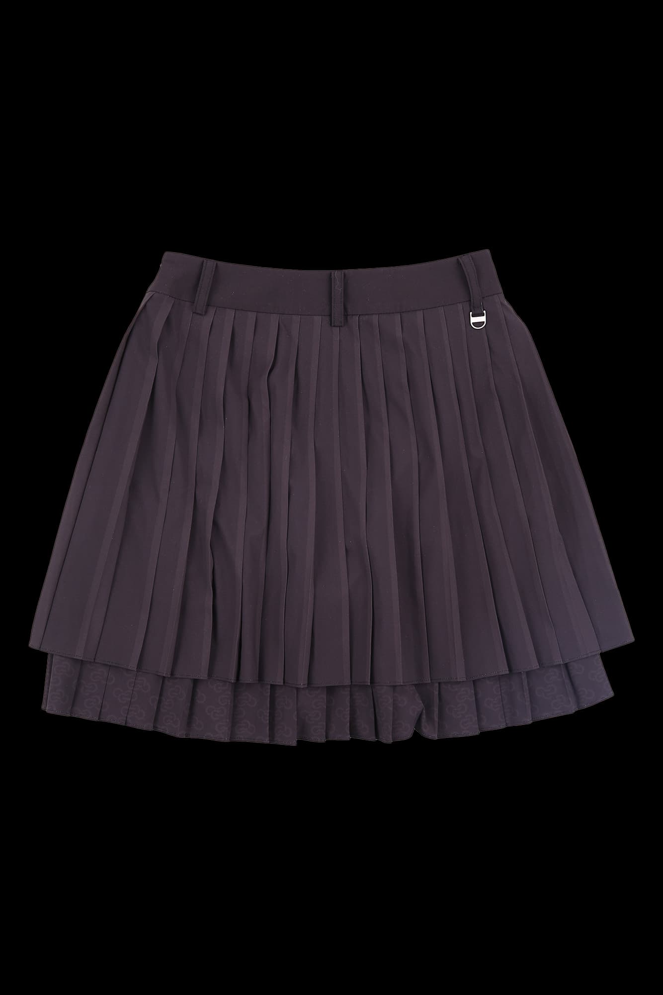 플리츠 큐롯 스커트