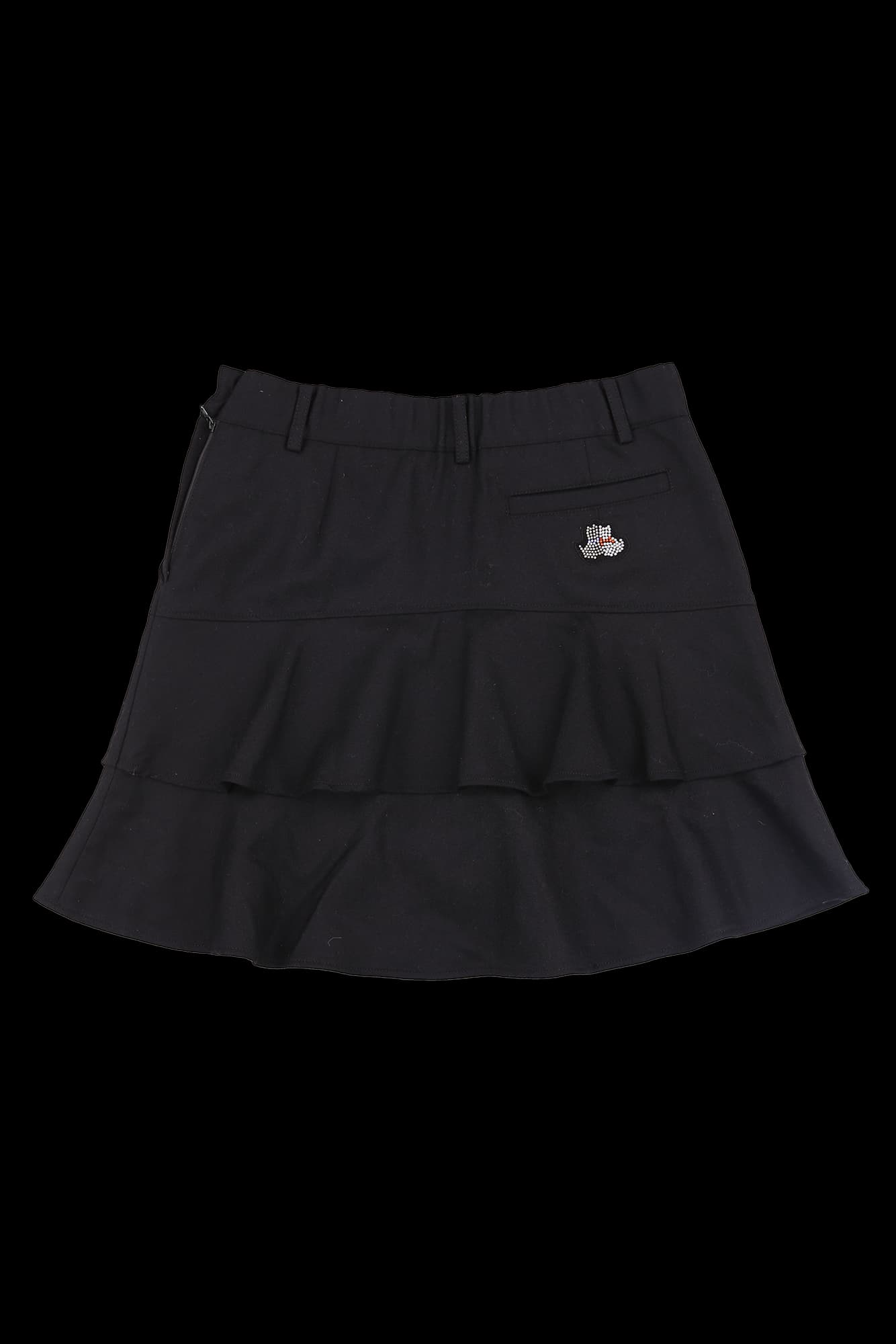 레이어드 비즈 스커트