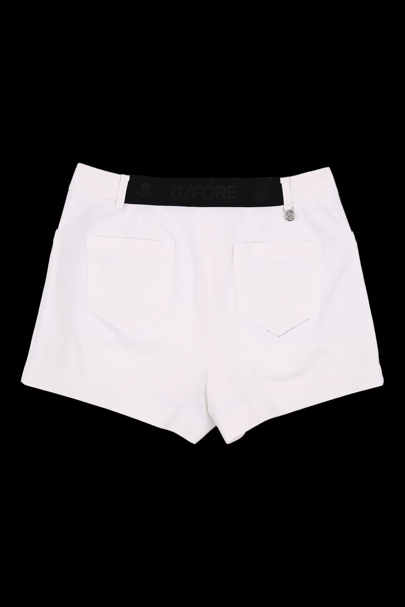 지퍼 포인트 숏 팬츠