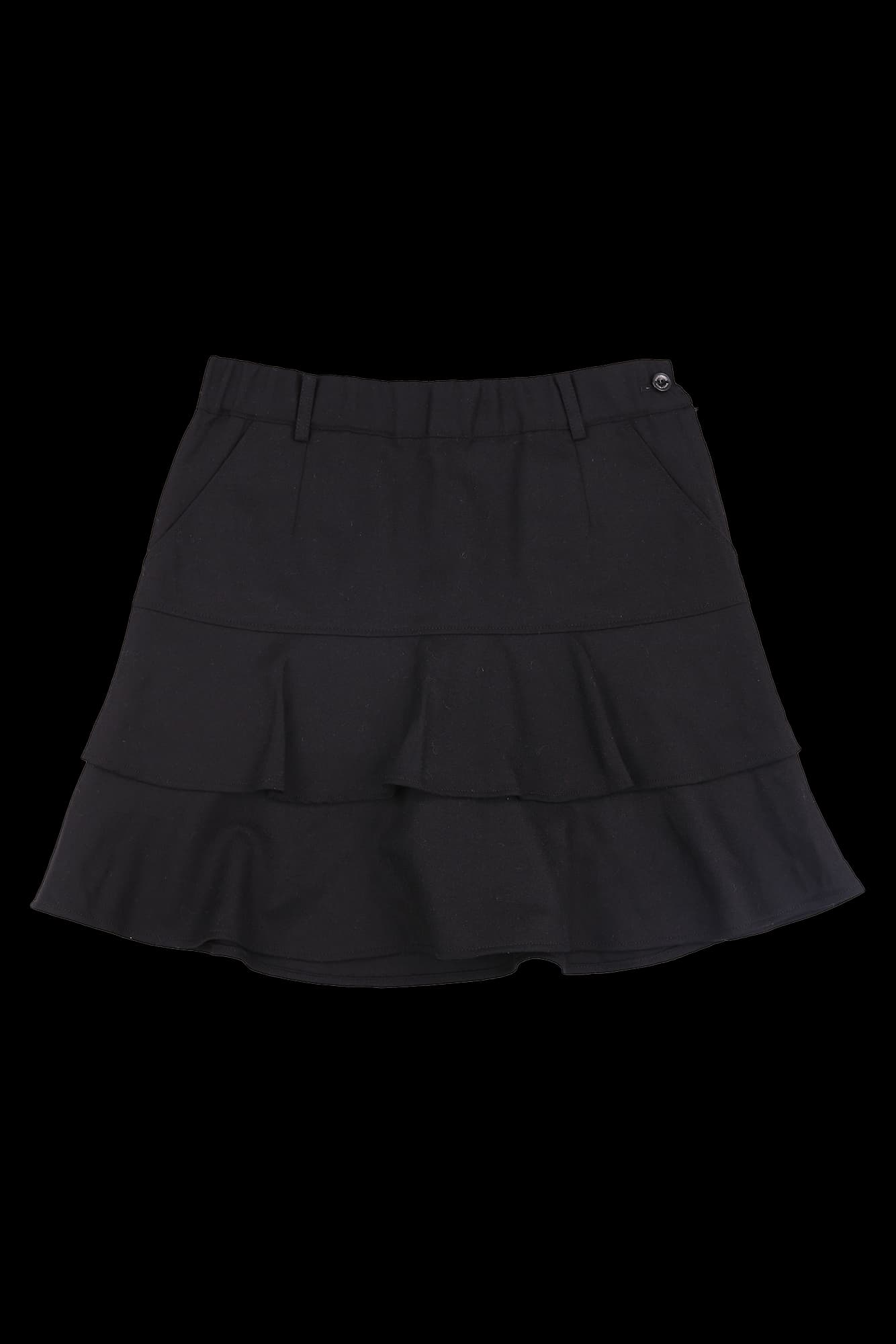 레이어드 비즈 스커트