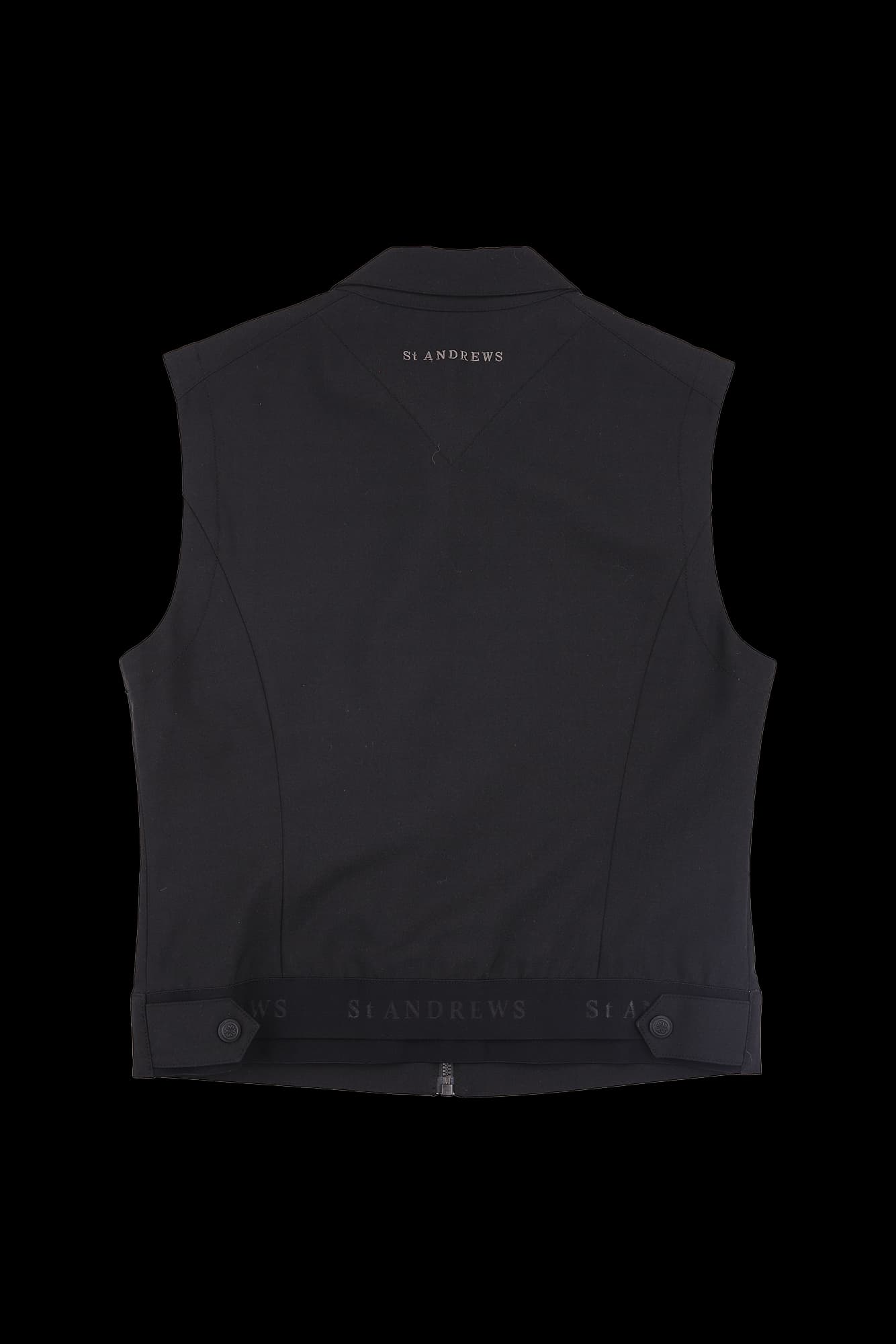 밴딩 민소매 집업 베스트