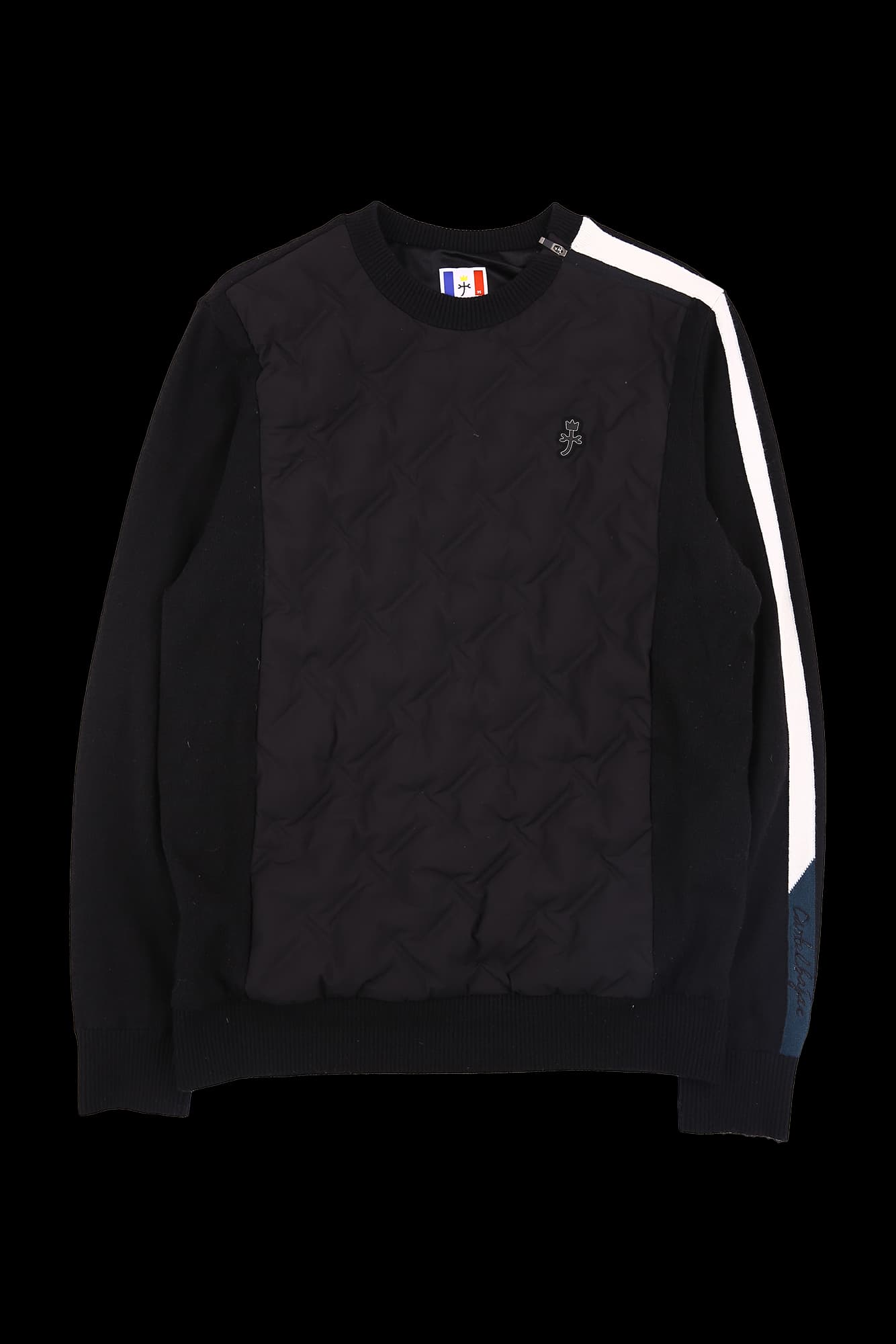 [남성]니트 패딩 맨투맨