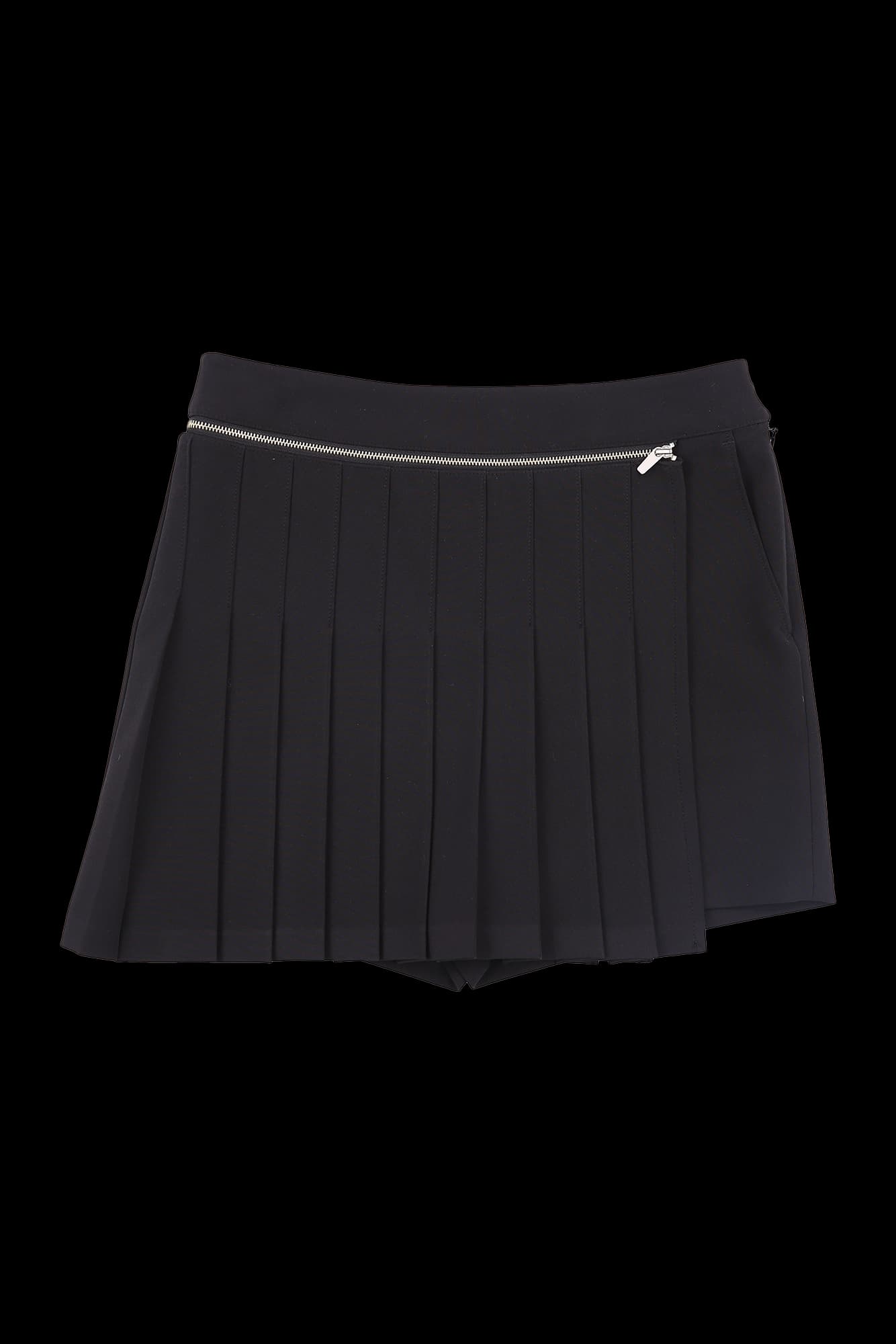 플리츠 랩 스커트 숏 팬츠