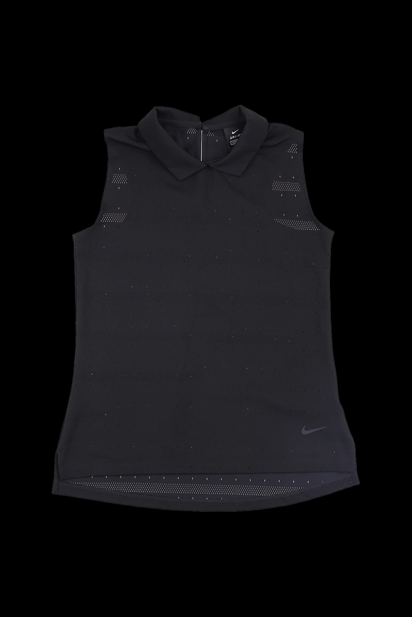 슬리브리스 펀칭 카라 티셔츠