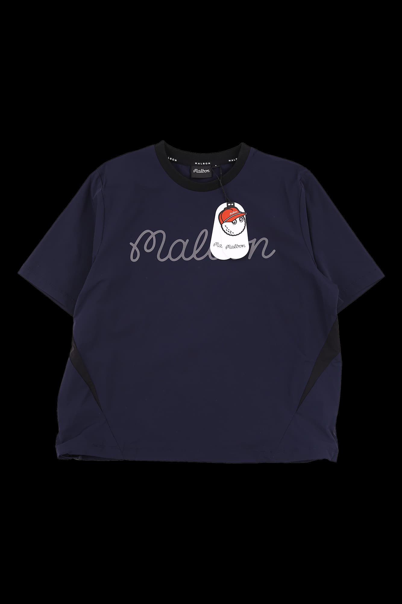 [남여공용] [새상품] [2025] 밑단스트링 로고 티셔츠