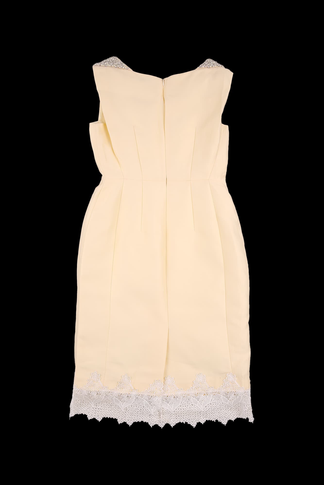 펄 트임 레이스 원피스