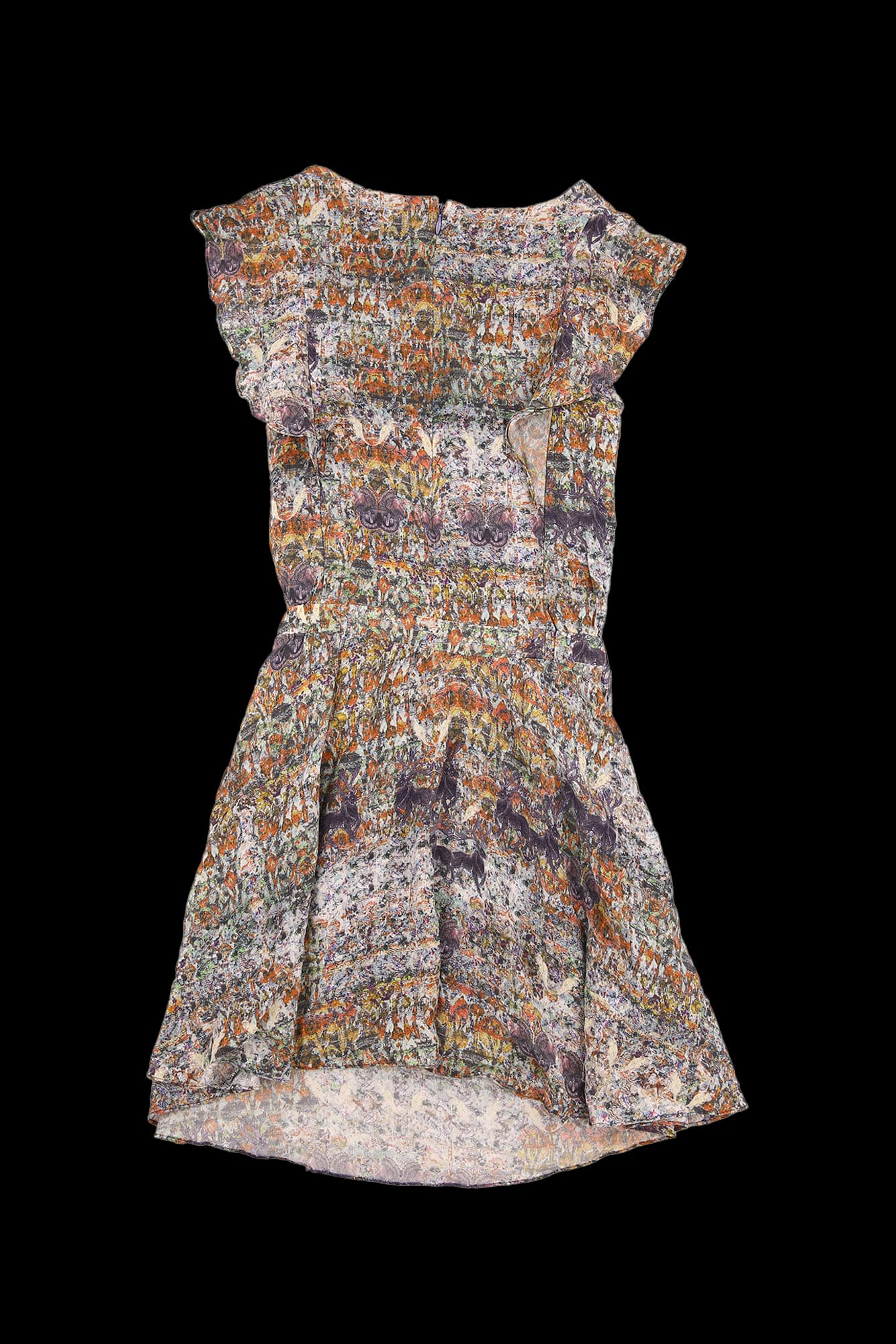 슬리브리스 프린팅 원피스