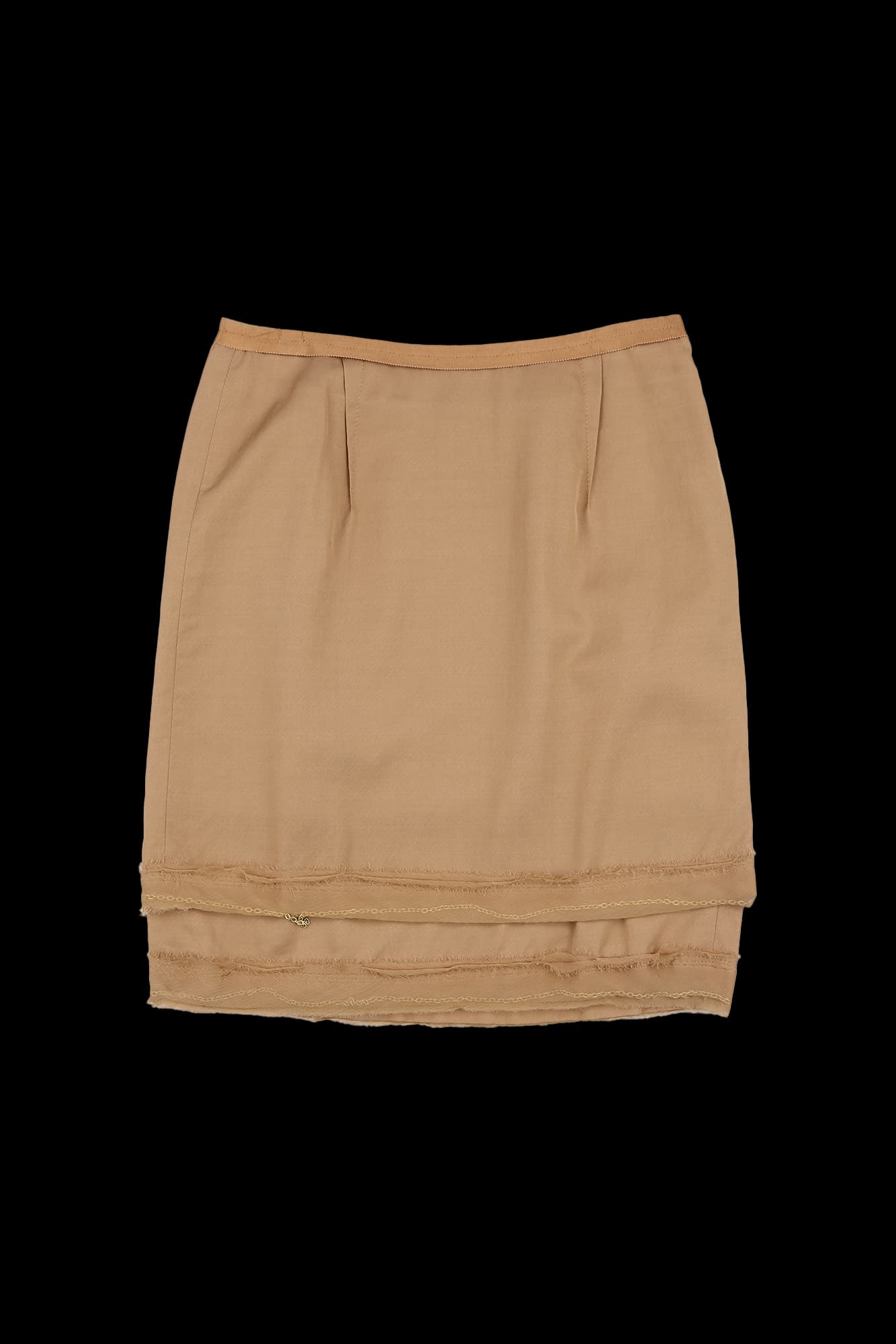 레이어 실키 스커트