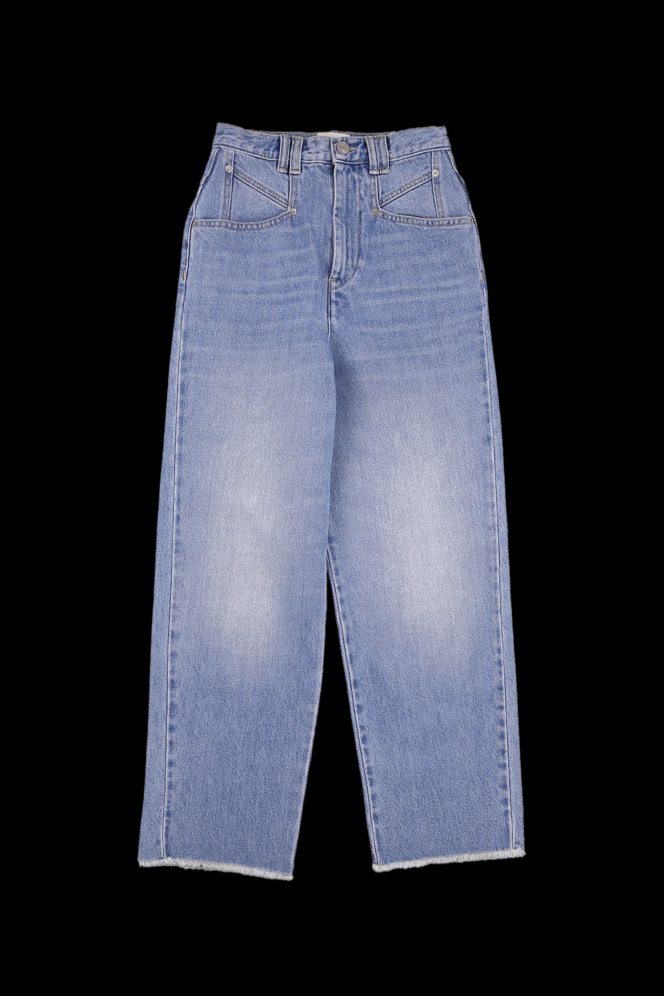 브러쉬 절개 데님