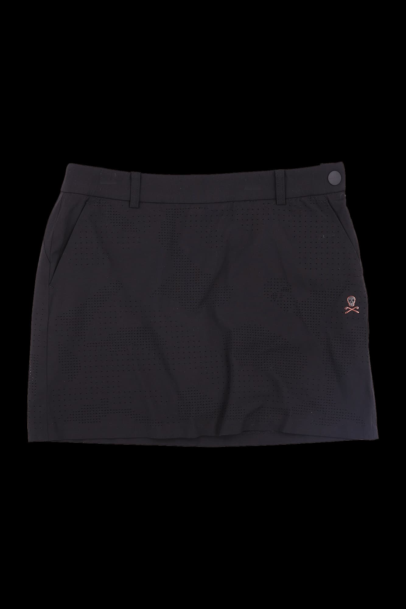 펀칭 로고 스커트