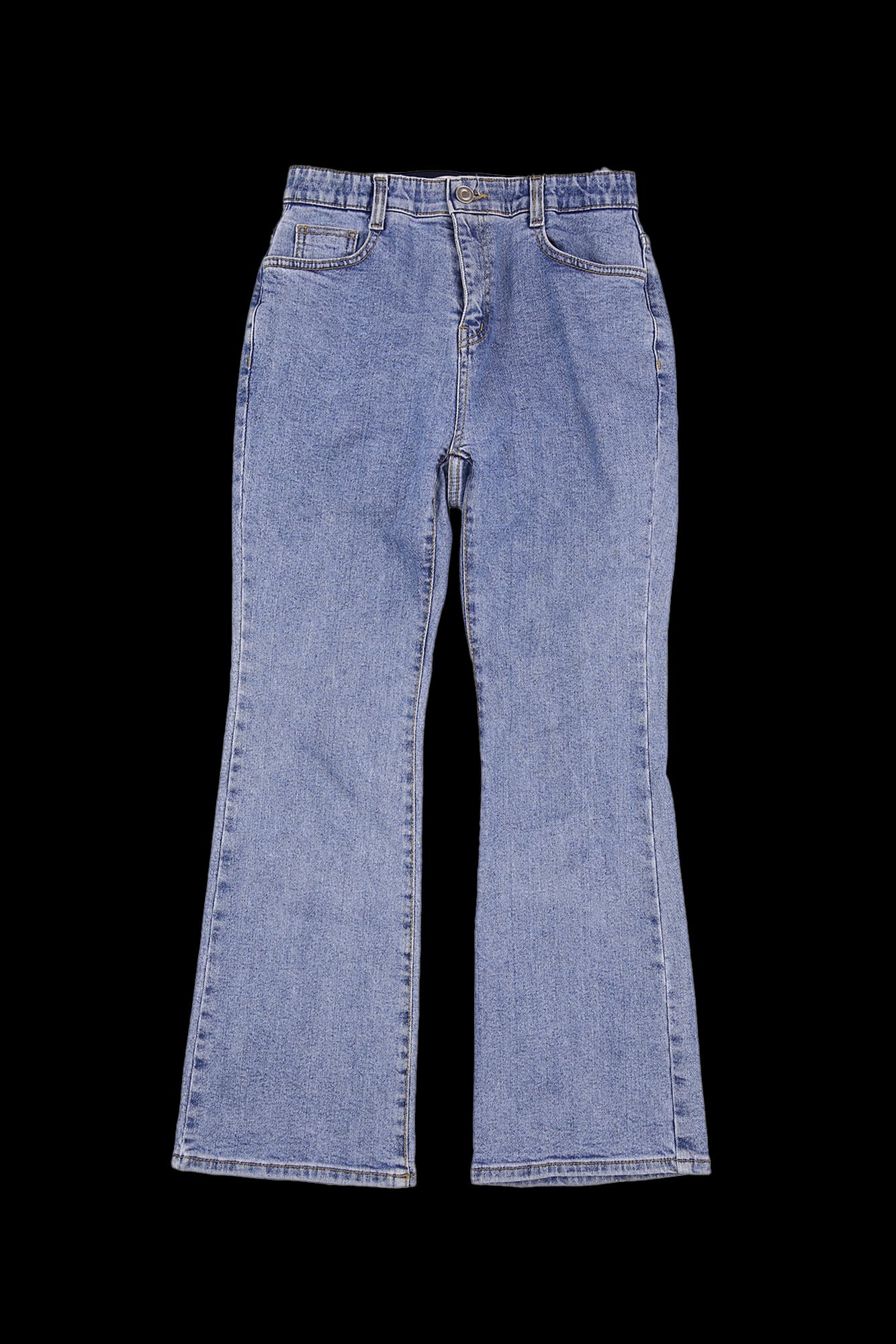 밴딩 부츠컷 팬츠