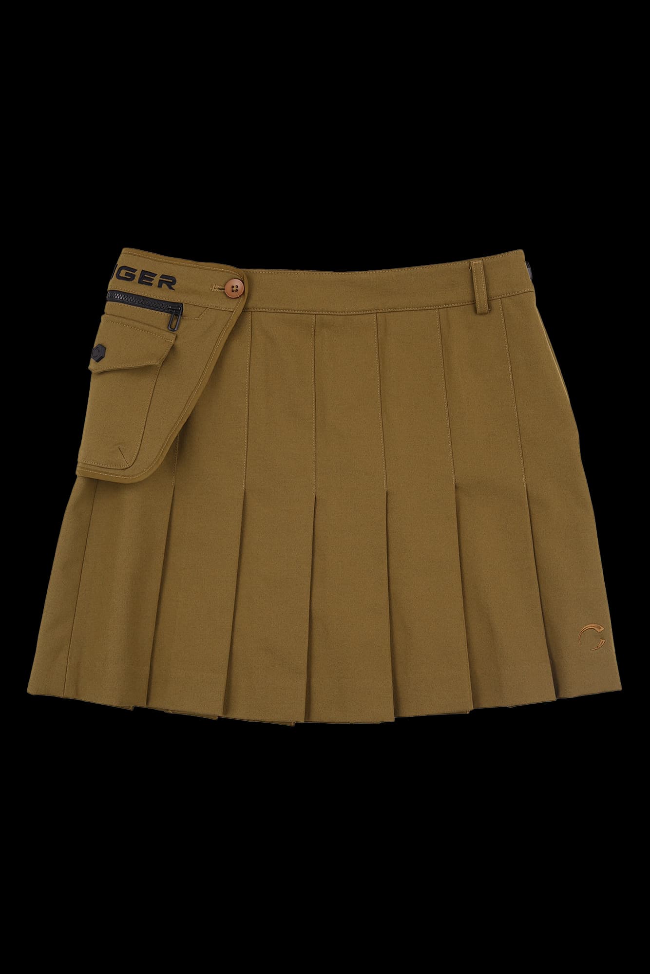 플리츠 포켓 스커트