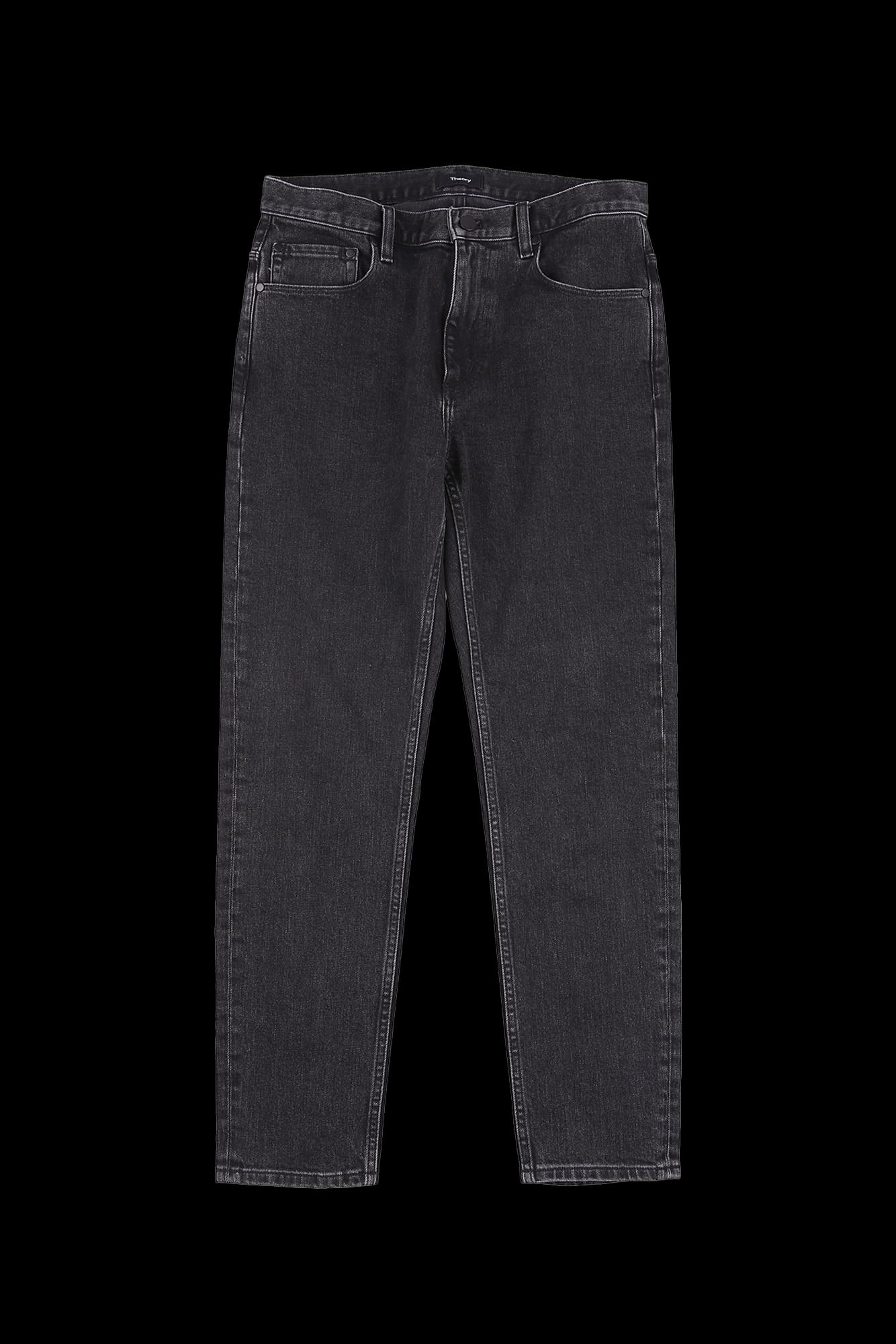 스트레이트 흑청 데님