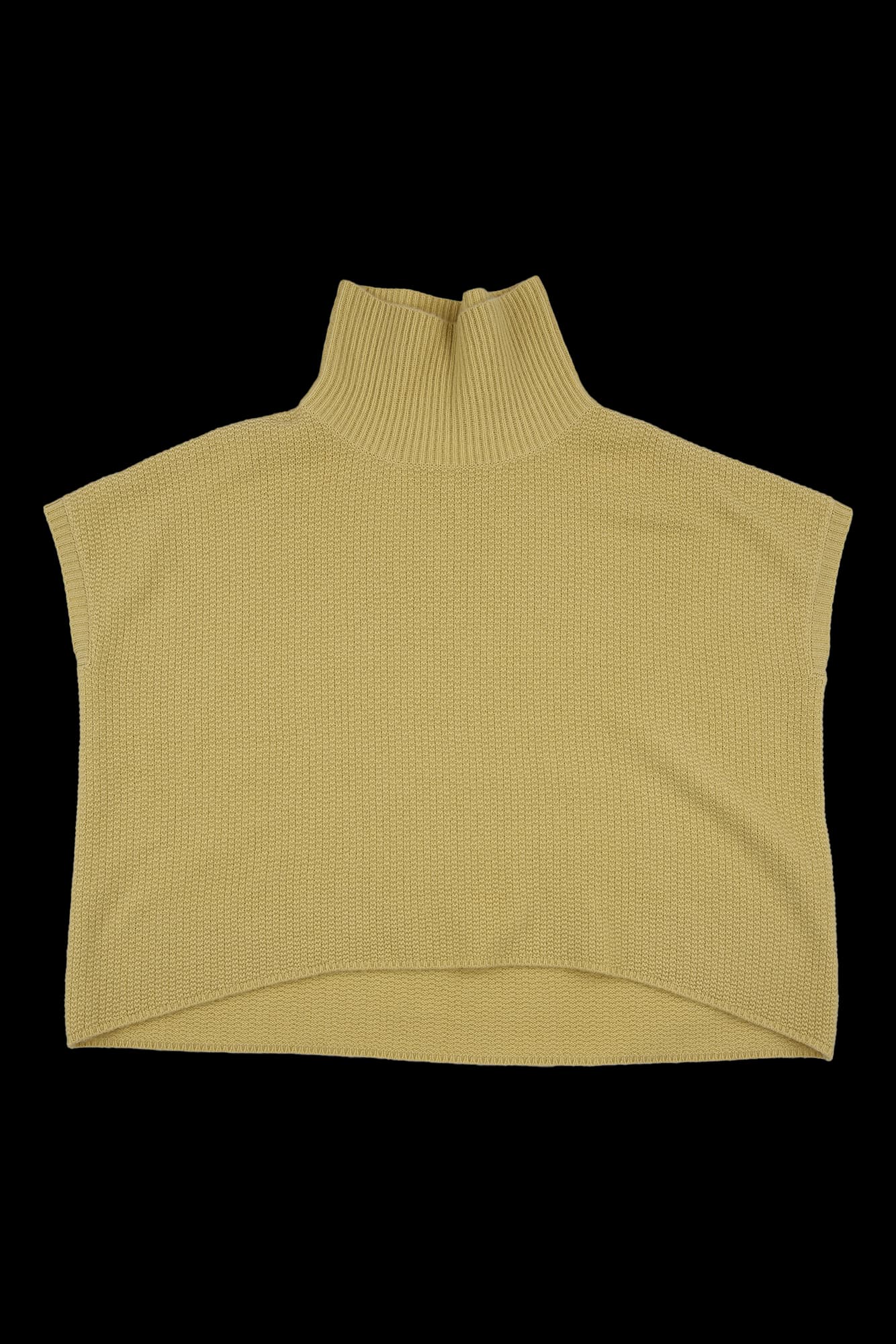 캐시미어 터틀넥 니트 베스트