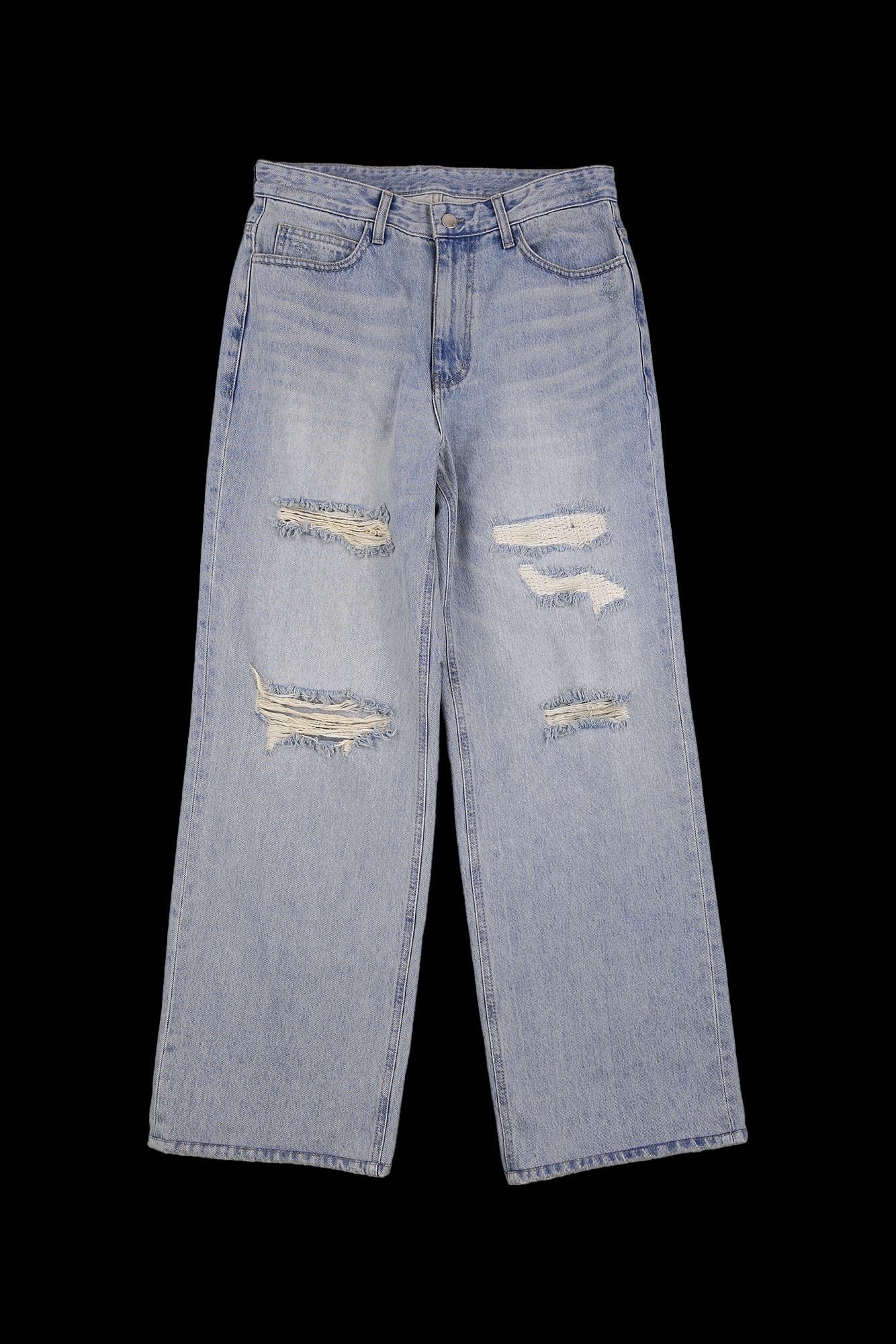 [남성] 디스트로이드 데님 팬츠