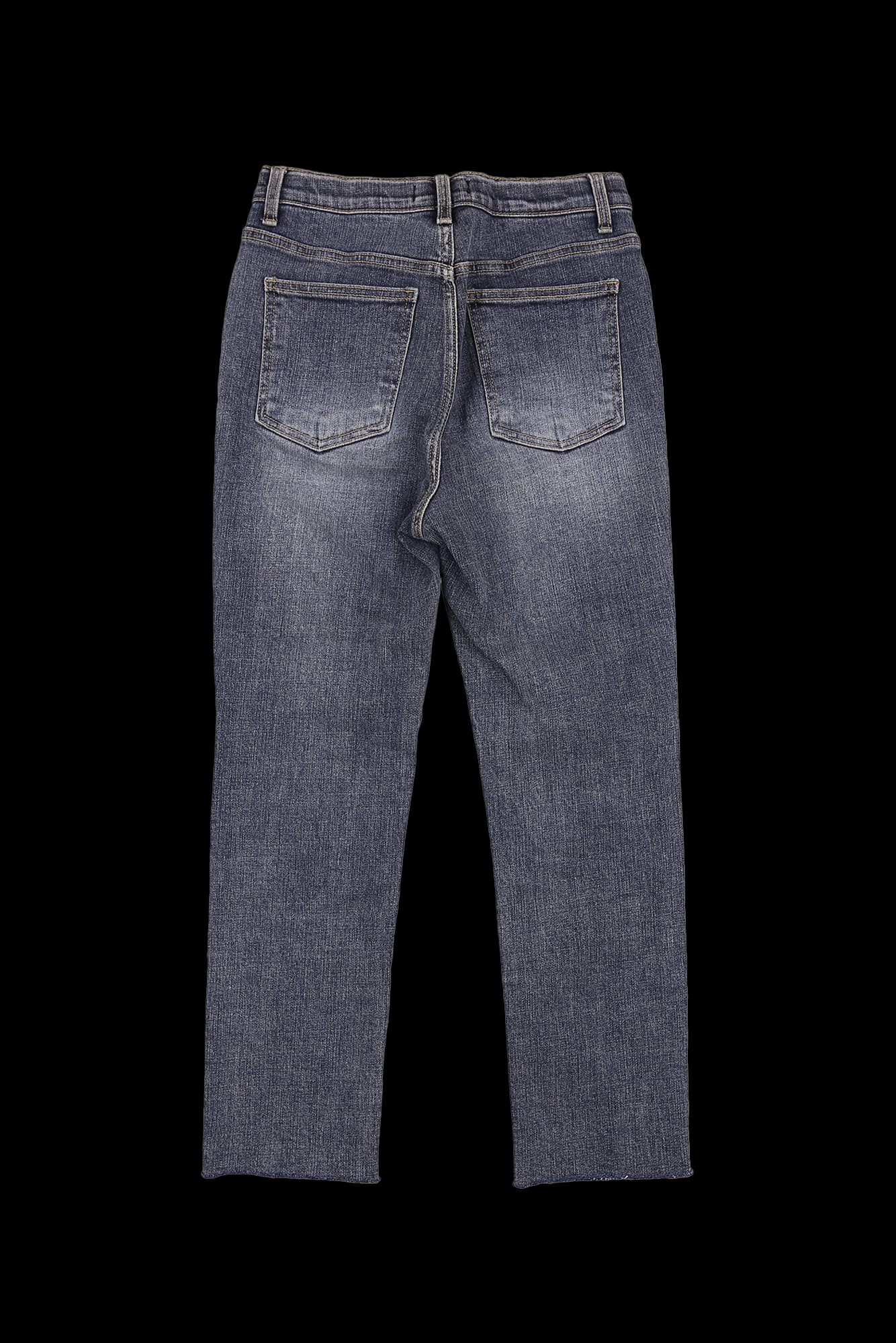  컷오프 데님 팬츠