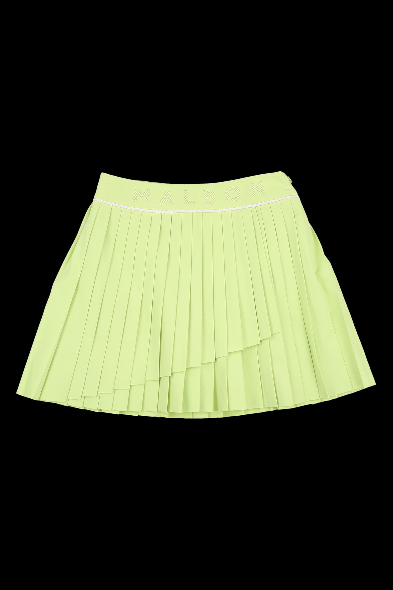 사선 레이어드 스커트