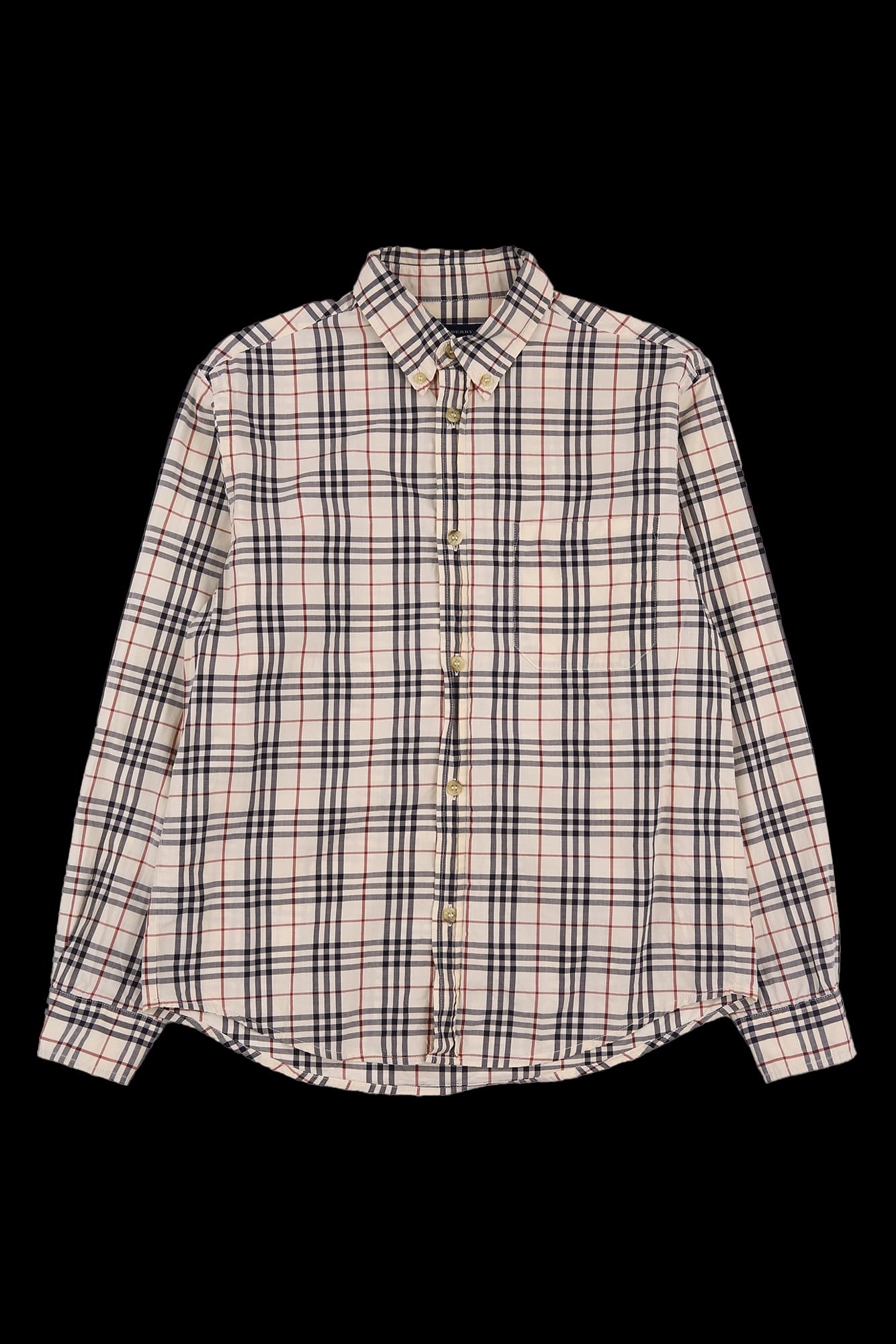 체크 포인트 셔츠