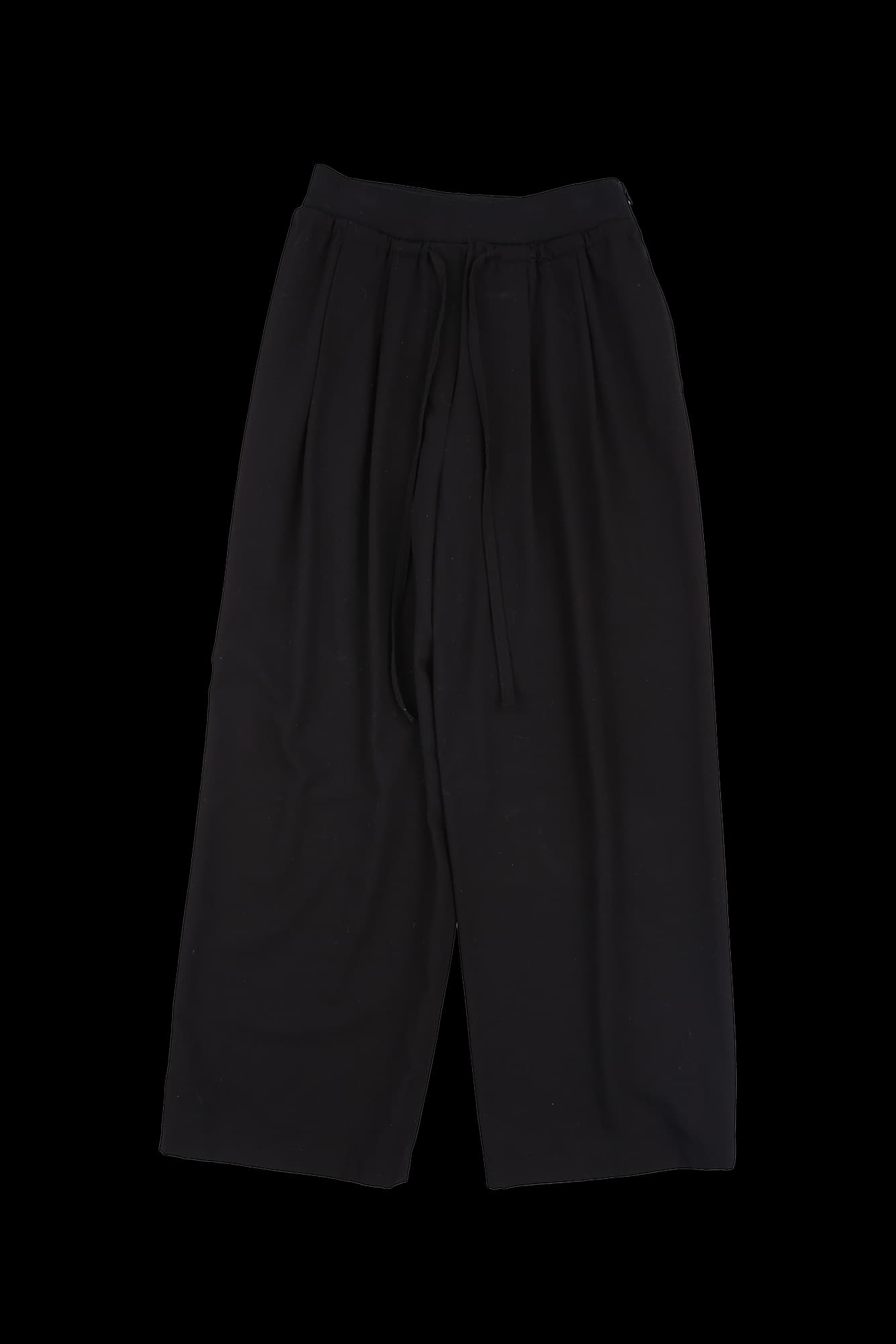 밴딩 와이드 팬츠