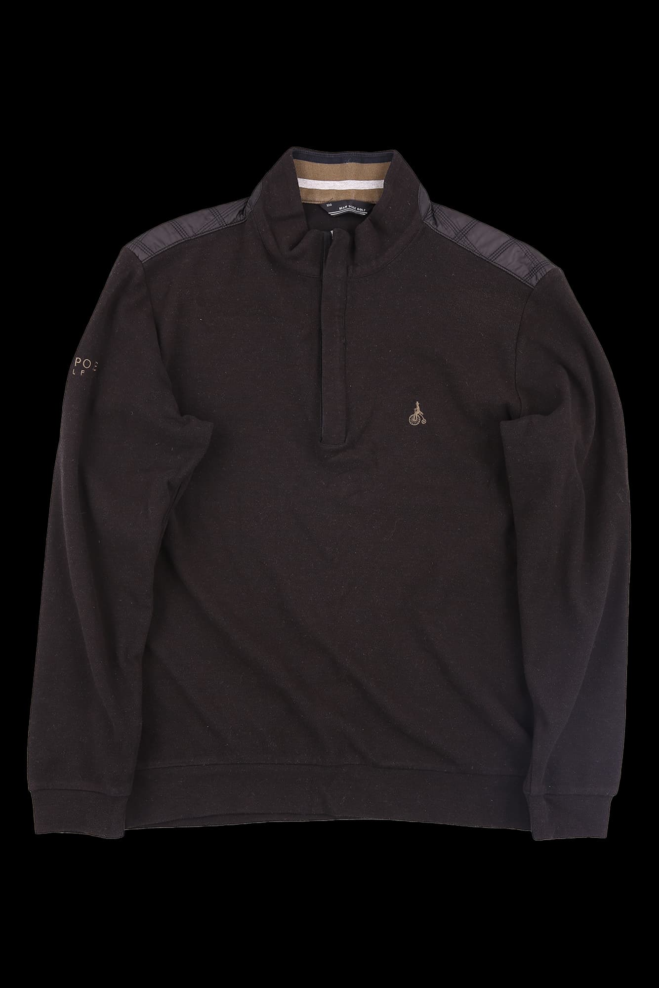 [남성]카라 로고 반집업