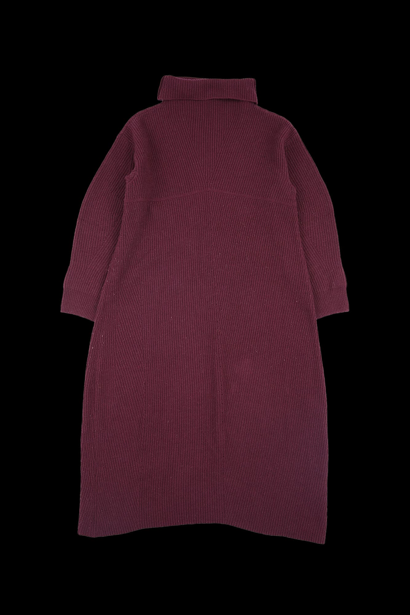 폴라 니트 롱 원피스