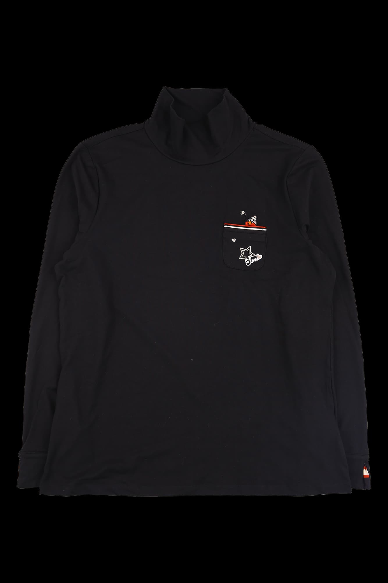 [남성]스노우 목폴라 티