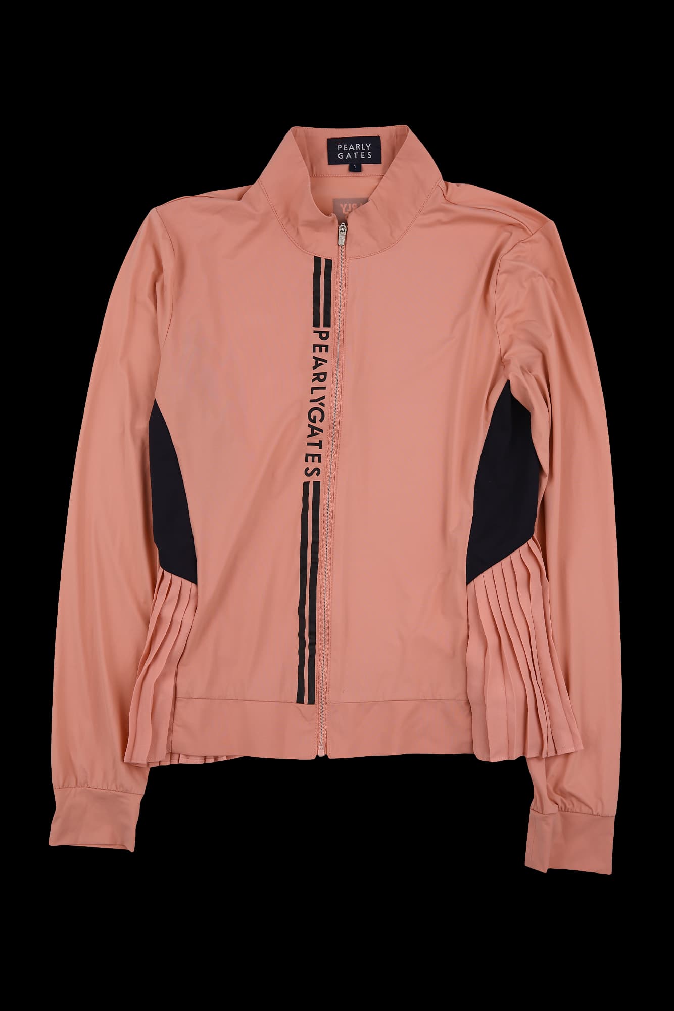 플리츠 포인트 집업