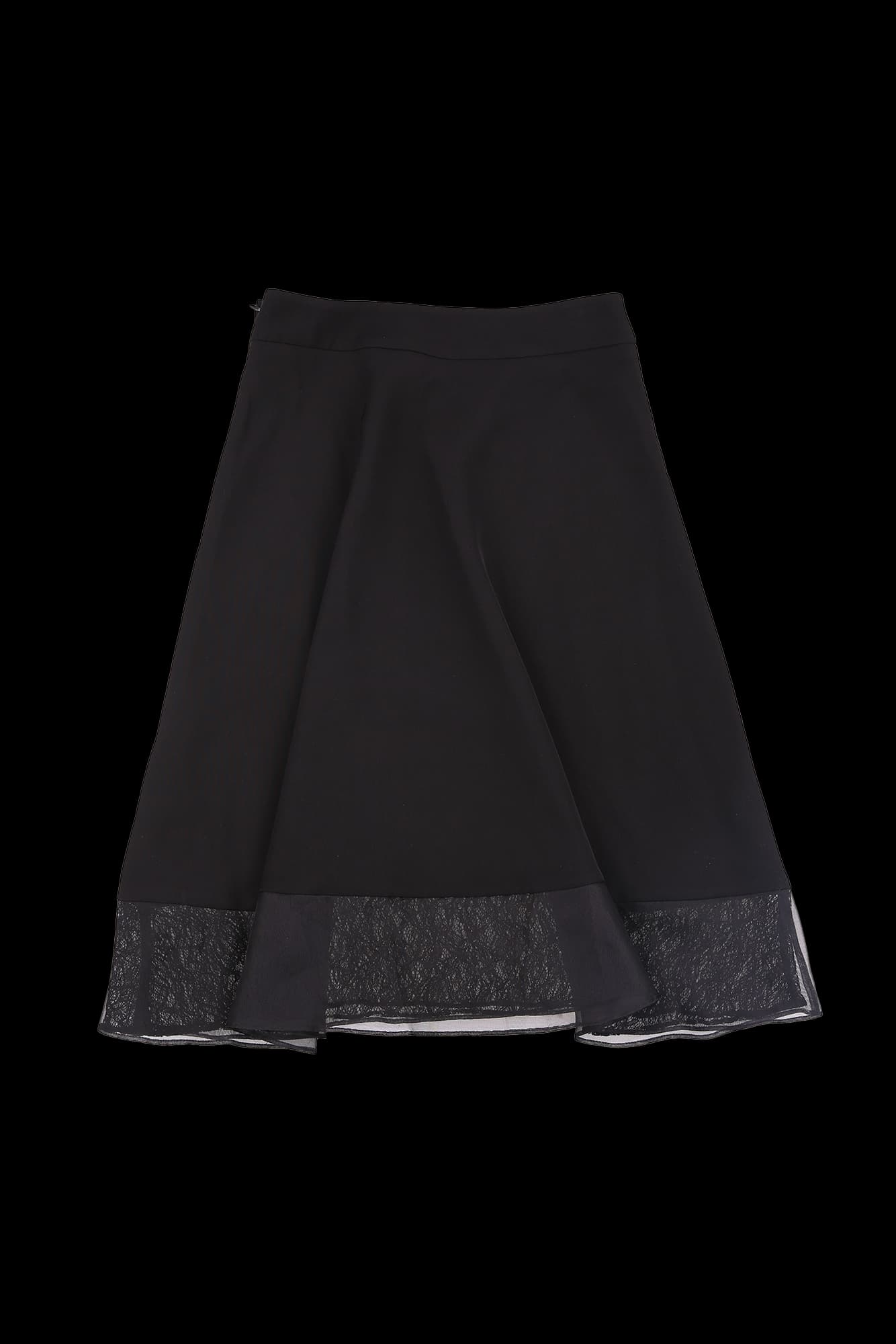 플레어 레이어드 스커트