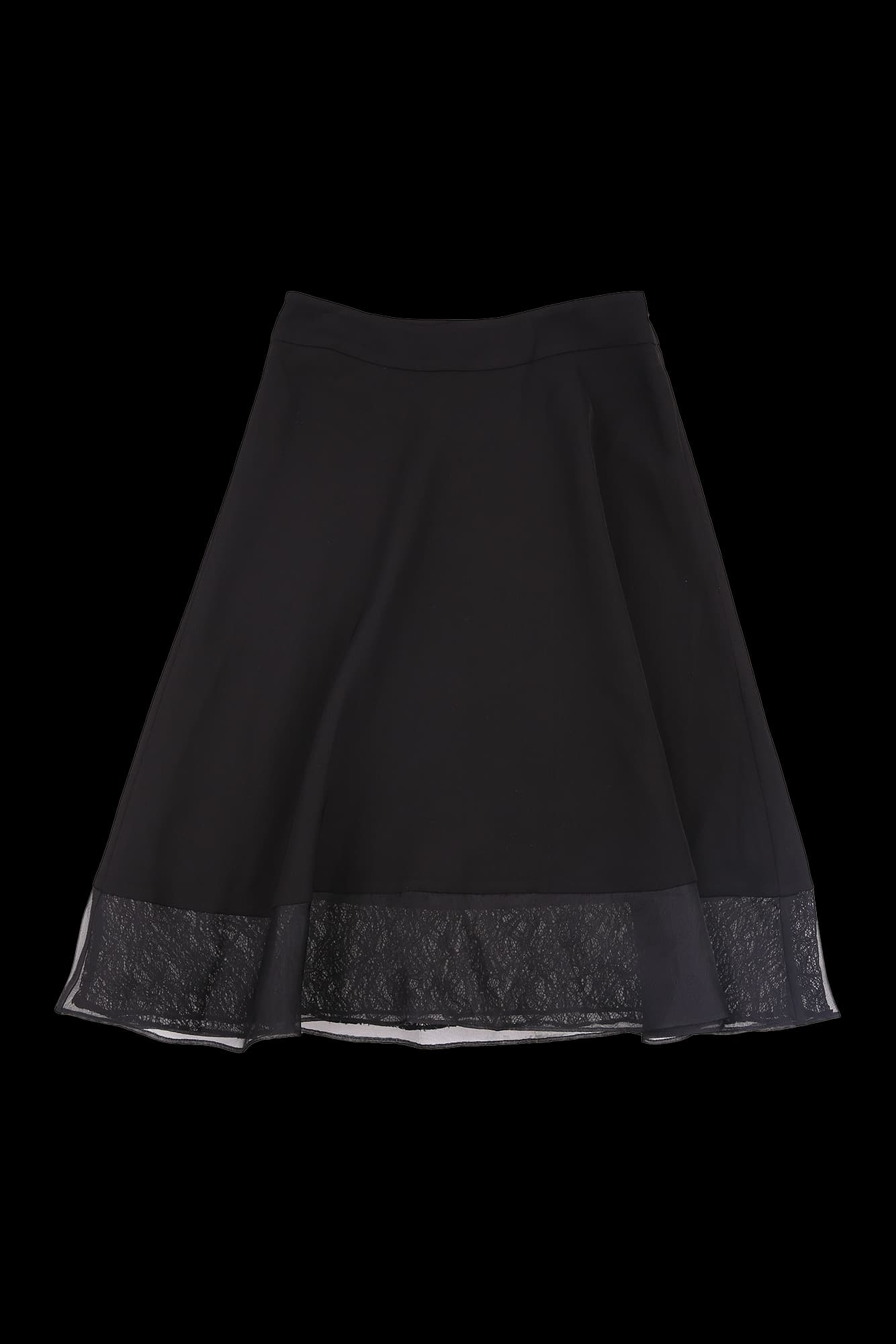 플레어 레이어드 스커트