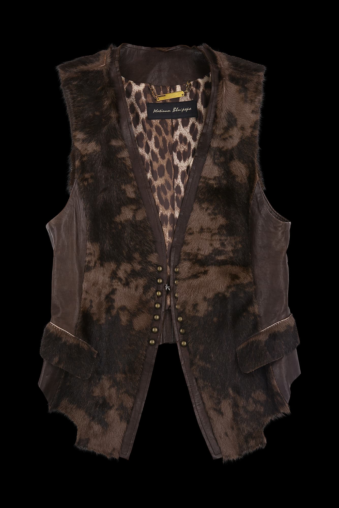 레더 민소매 베스트