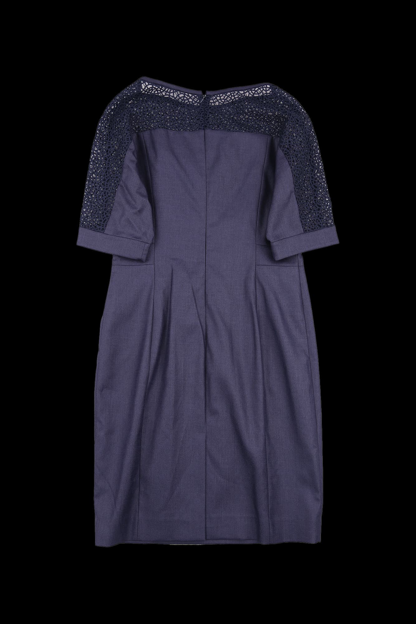 망사 라인 원피스