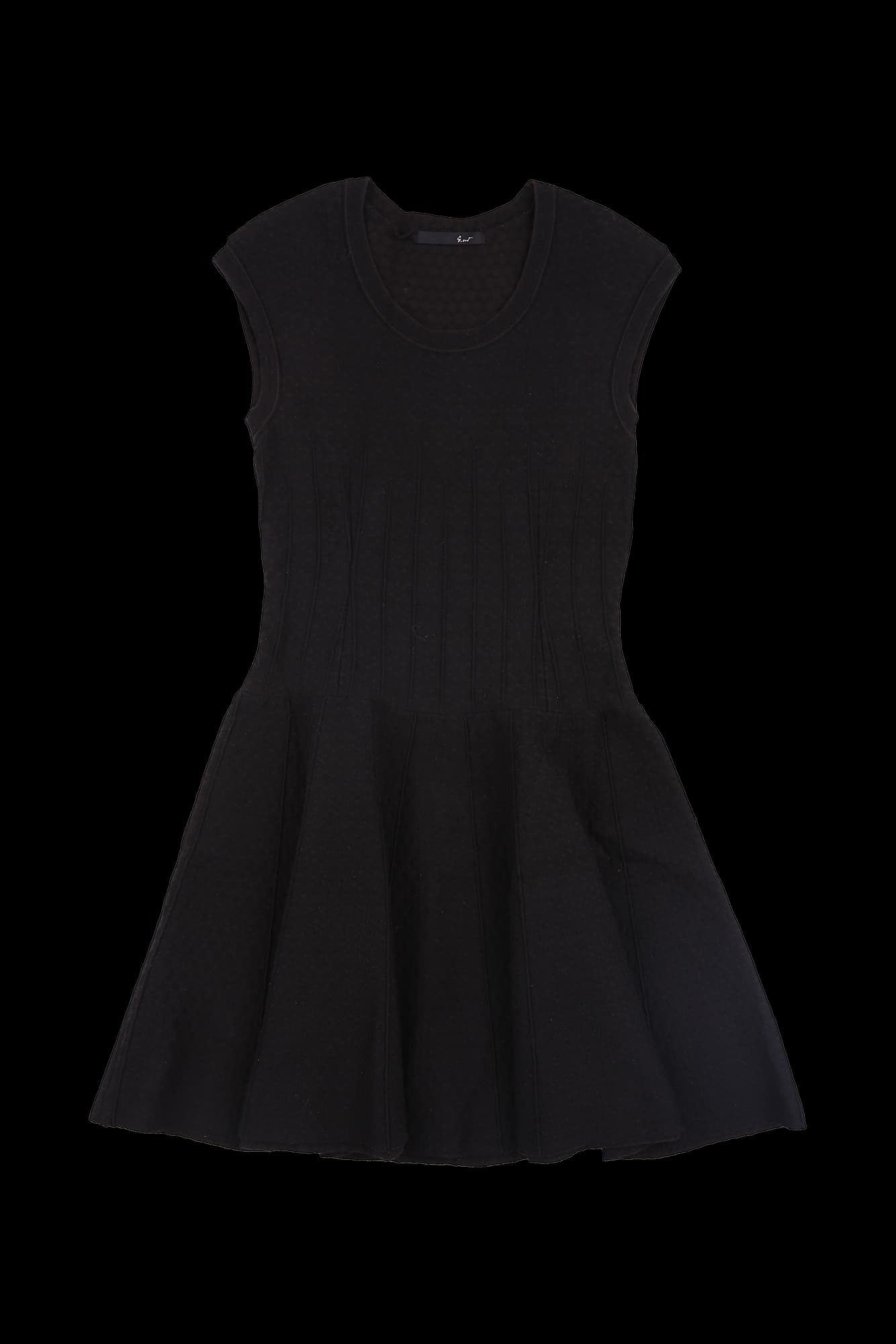 슬리브리스 니트 원피스