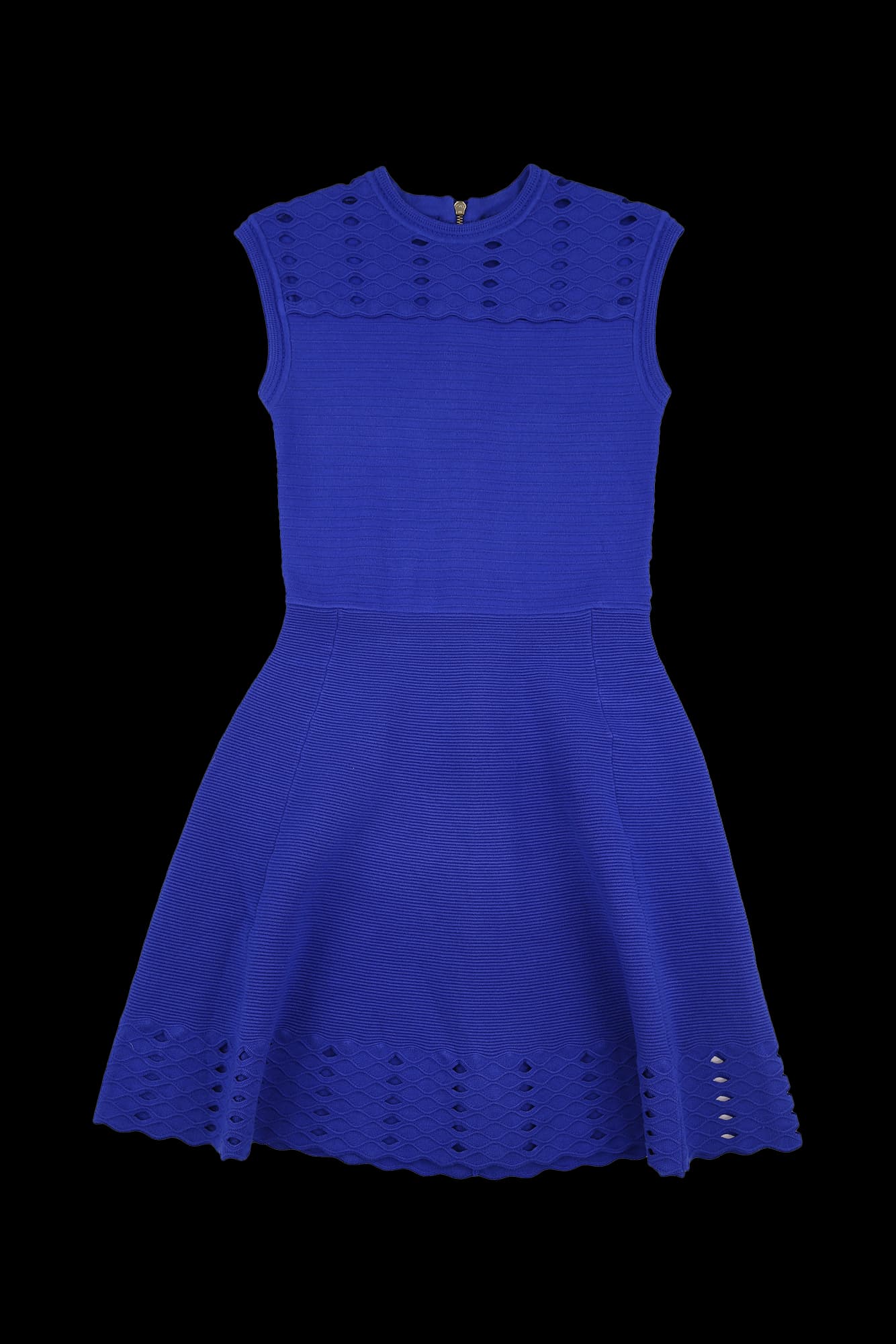 펀칭 니트 원피스