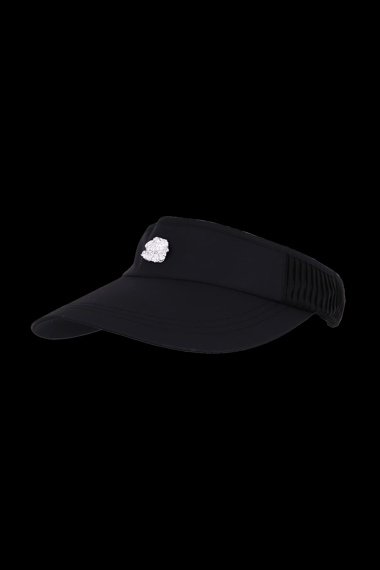 큐빅 로고 선바이저