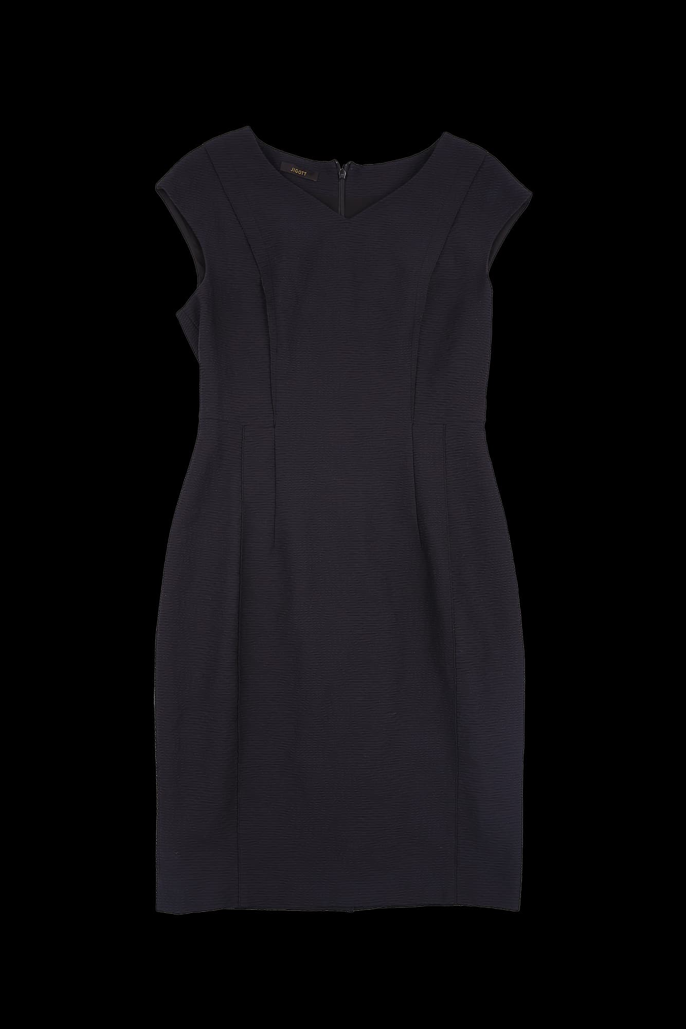 슬리브리스 플리츠 원피스