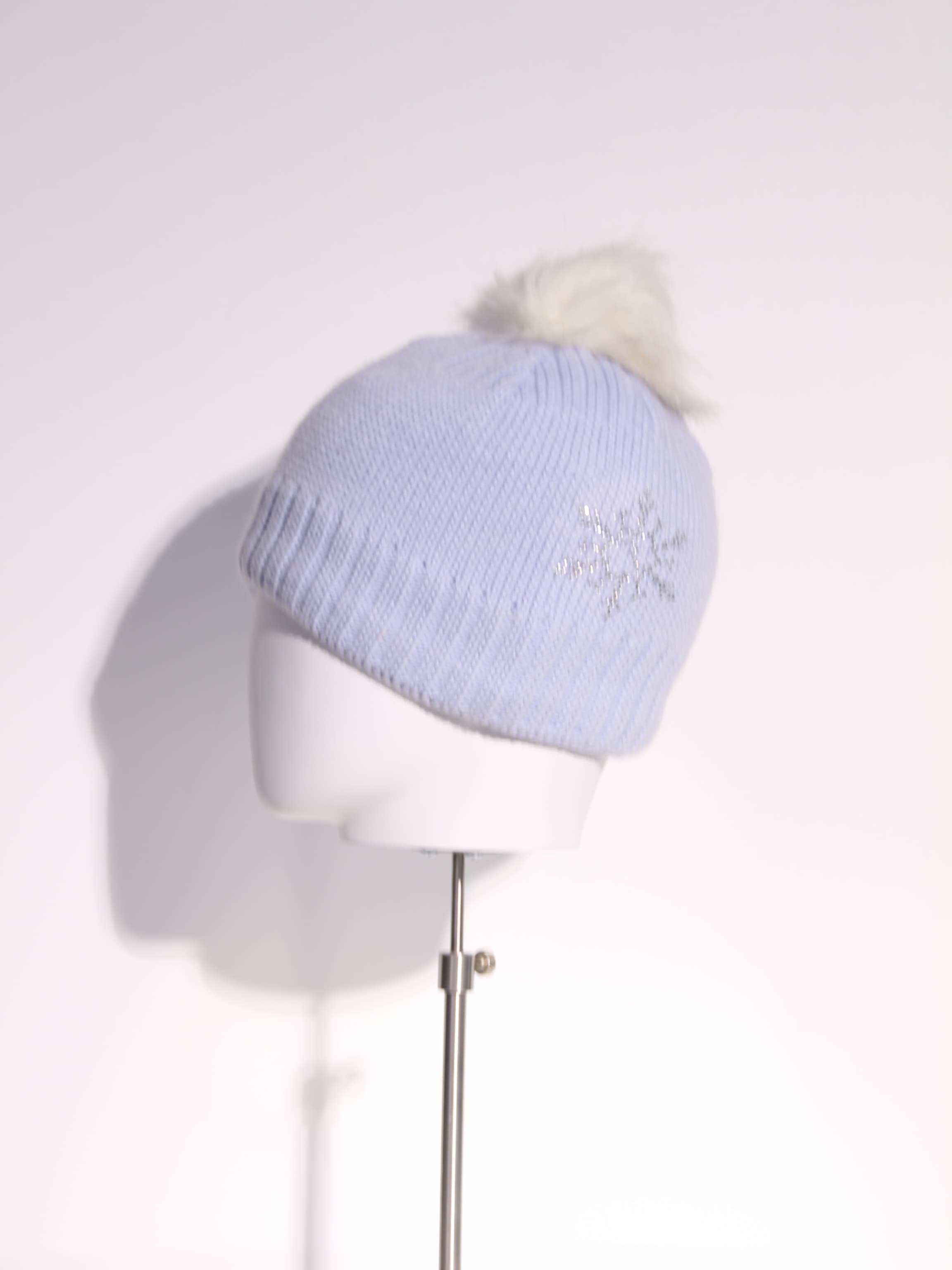 폼폼 기모 니트 비니