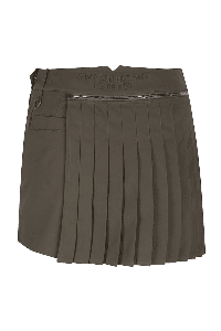 지퍼 플리츠 큐롯스커트