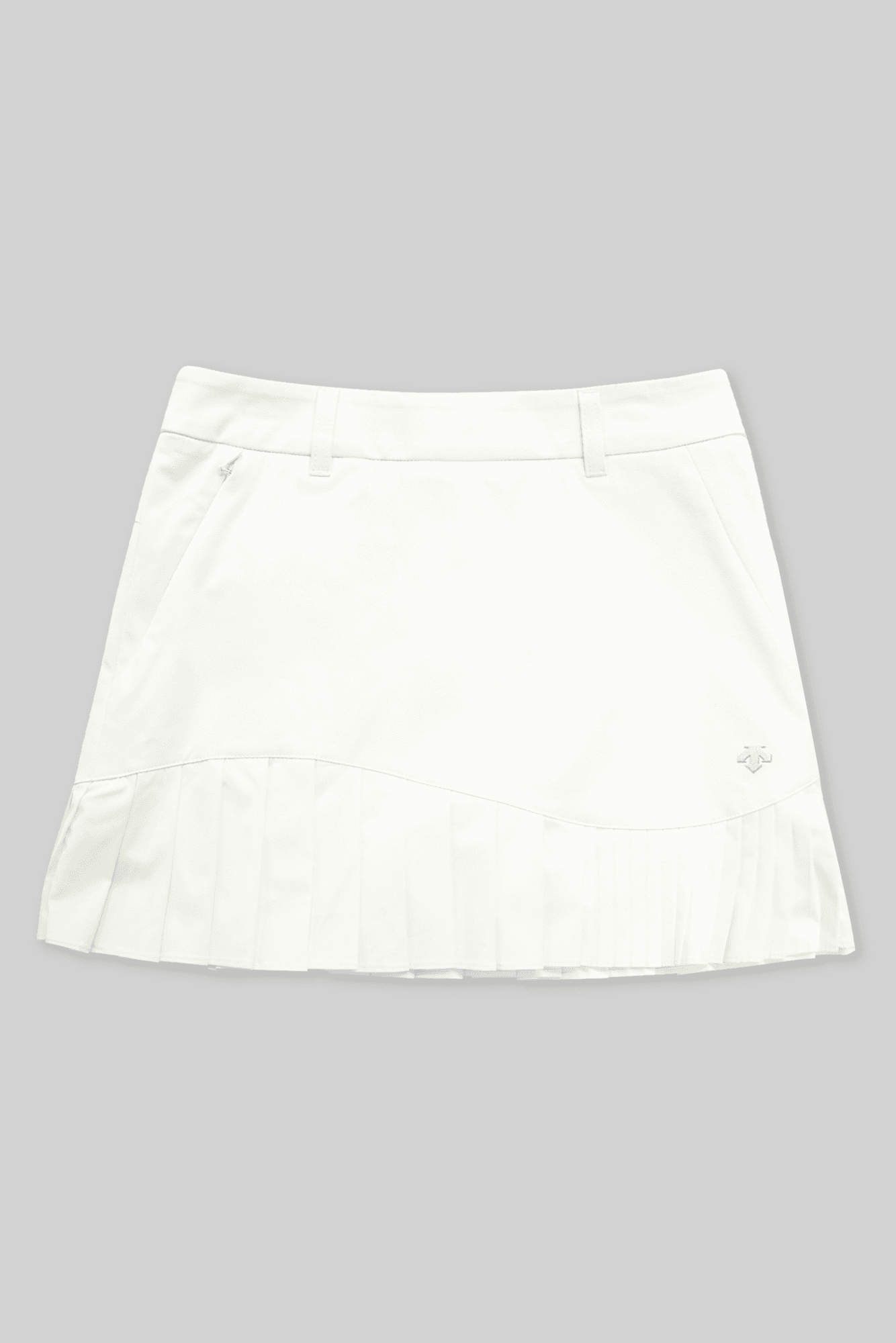 밑단 플리츠 스커트