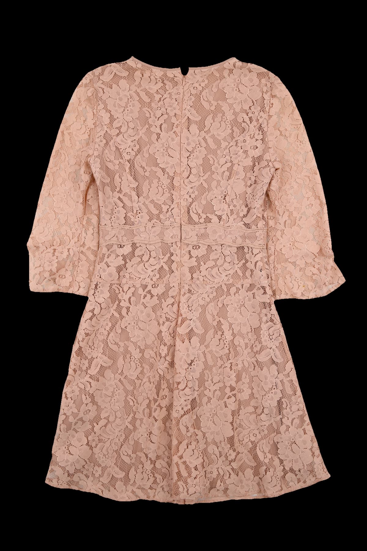 플라워 레이스 플레어 원피스