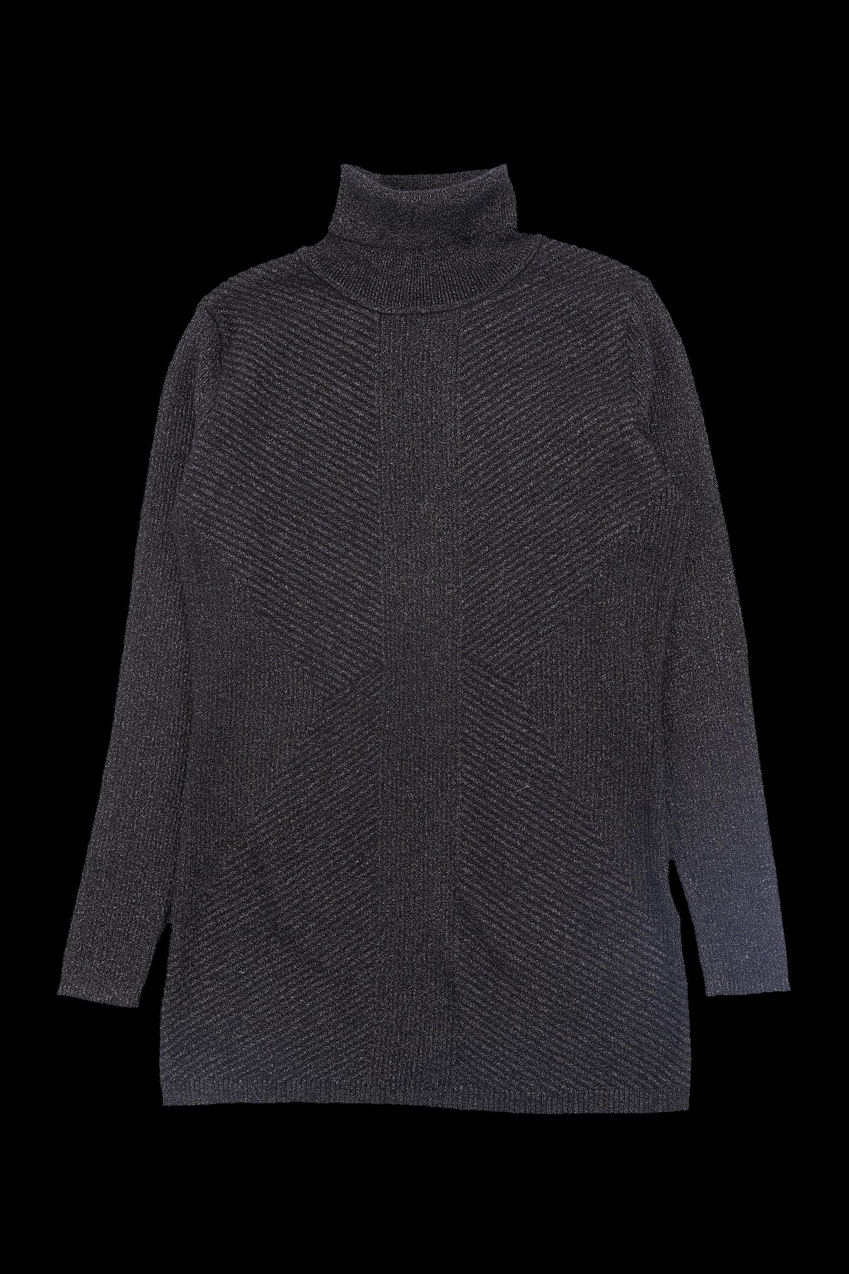 터틀넥 긴팔니트